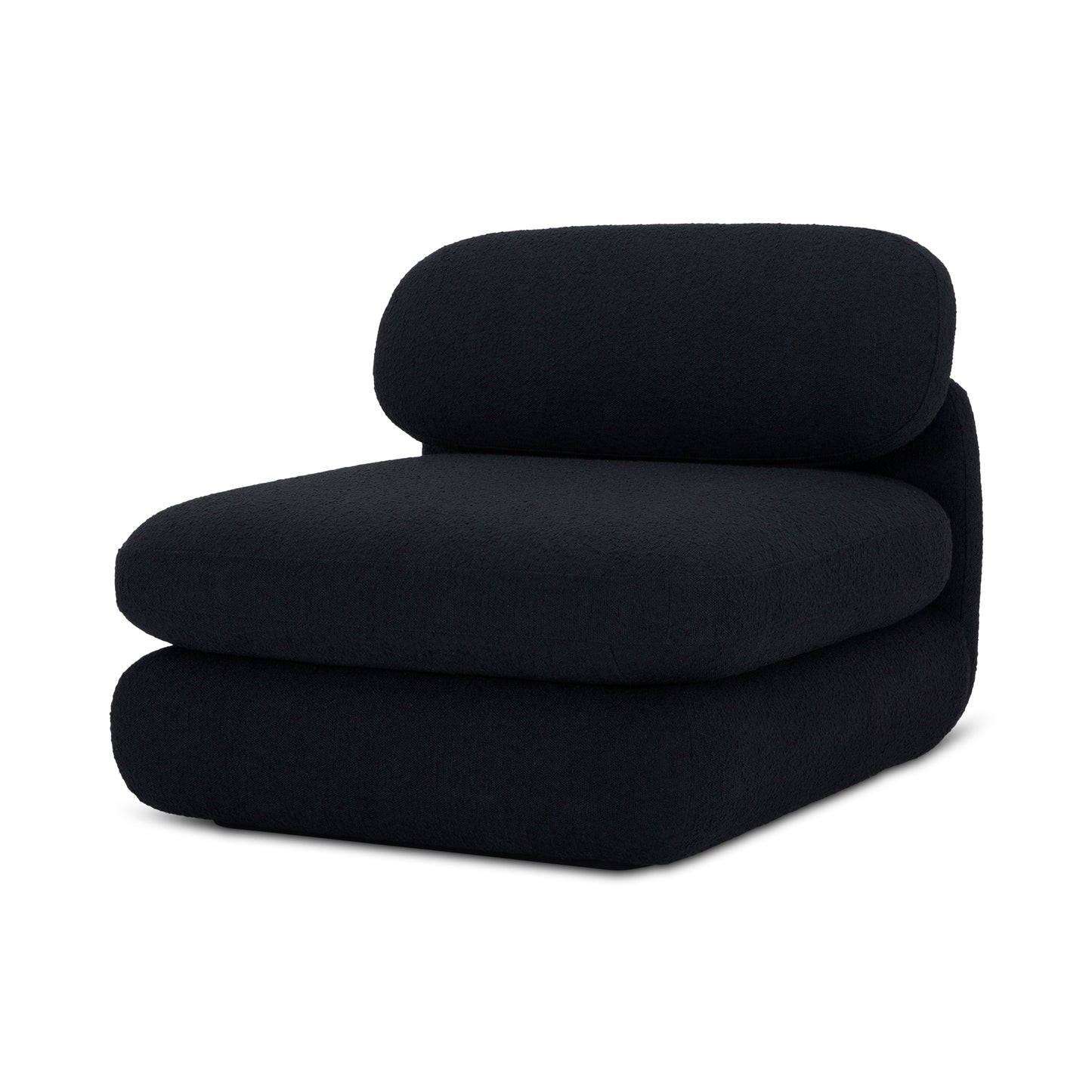 Moes Home Occasional Chairs SCOUT Black Contemporary Furniture Rug