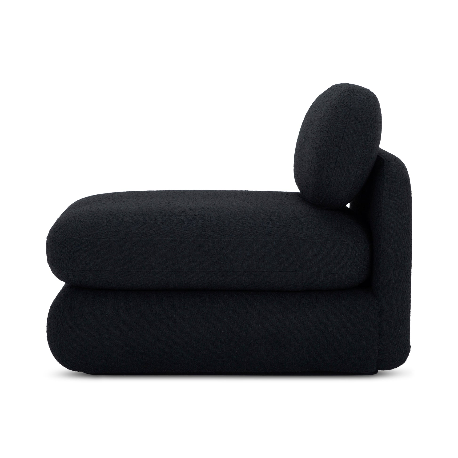 Moes Home Occasional Chairs SCOUT Black Contemporary Furniture Rug