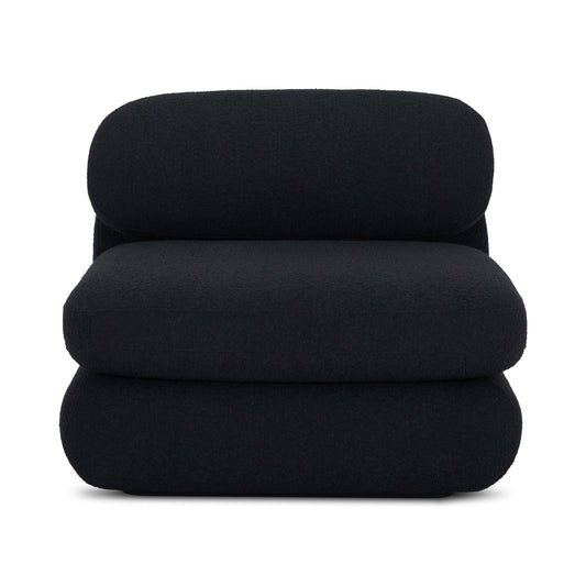 Moes Home Occasional Chairs SCOUT Black Contemporary Furniture Rug