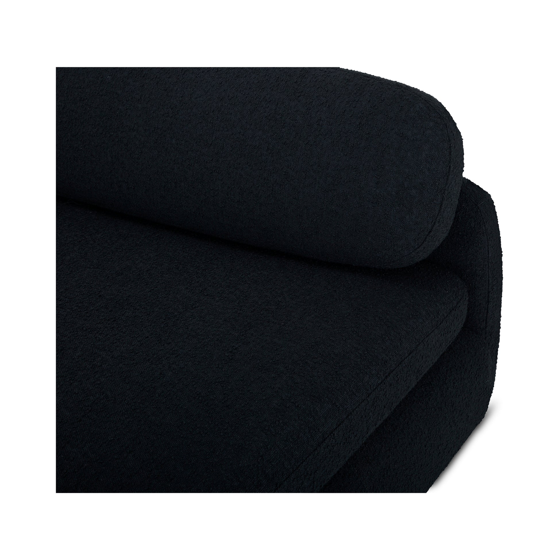 Moes Home Sofas SCOUT Black Contemporary Furniture Rug