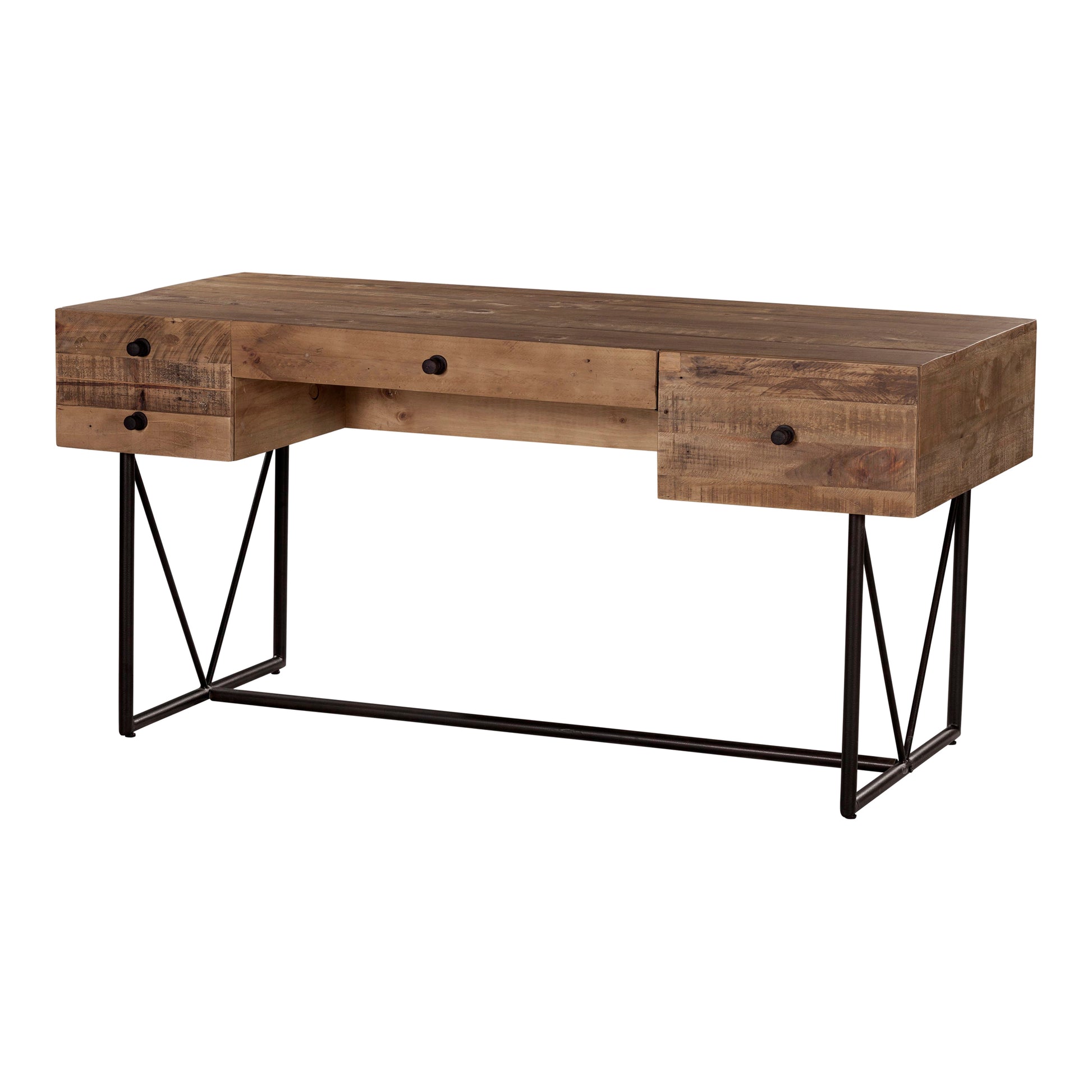 Moes Home Desks Orchard Natural Industrial Furniture