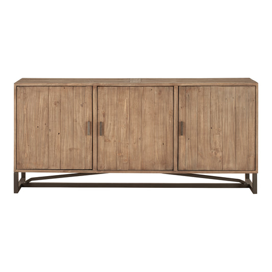 Moes Home Sideboards Sierra Brown Rustic Furniture