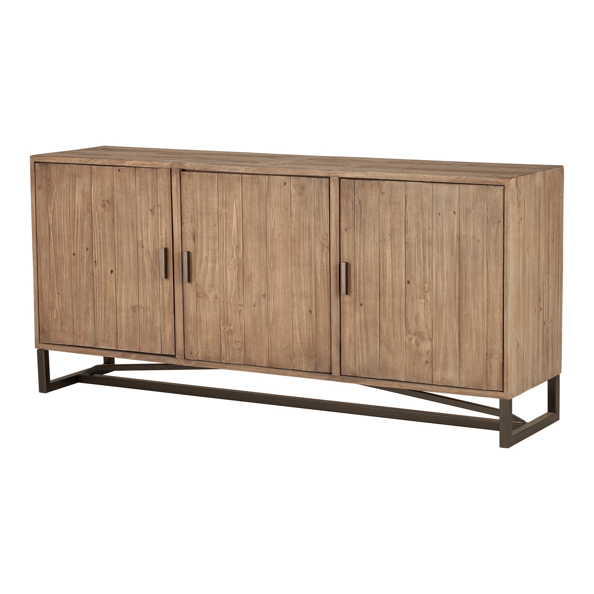 Moes Home Sideboards Sierra Brown Rustic Furniture