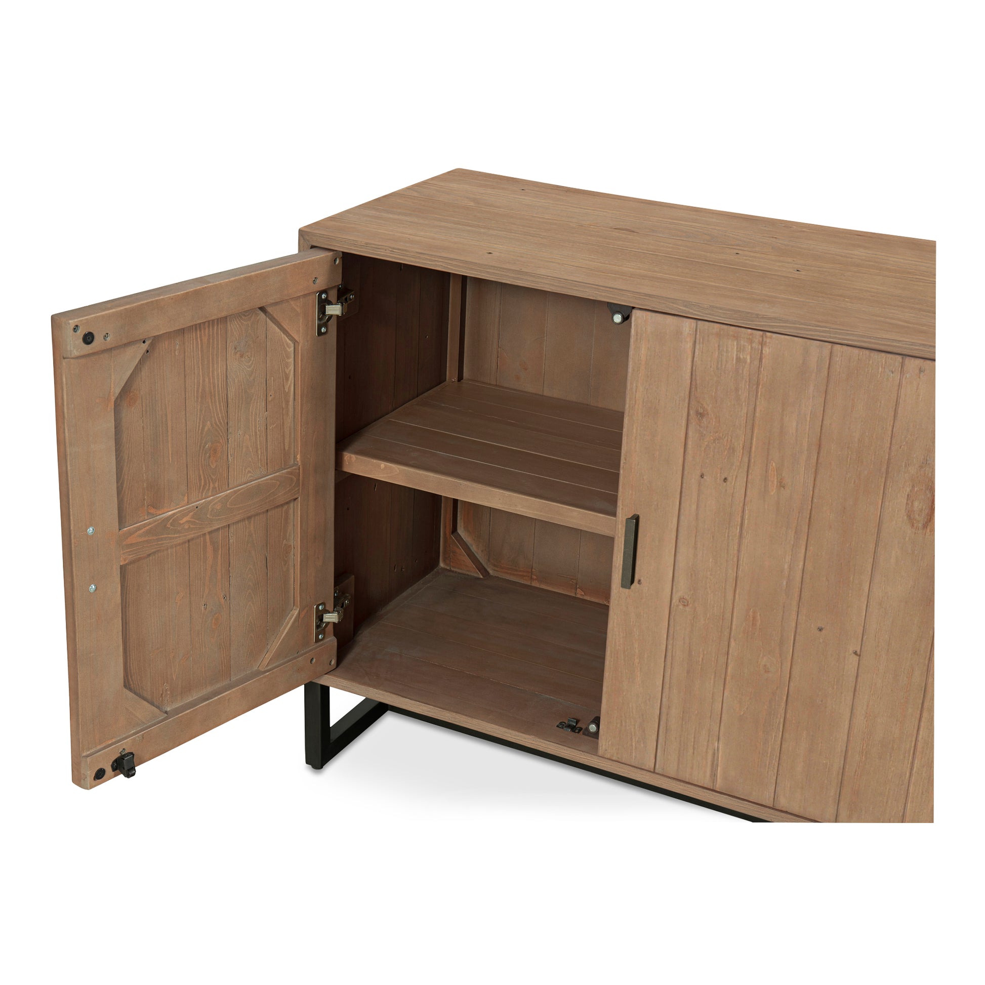 Moes Home Sideboards Sierra Brown Rustic Furniture