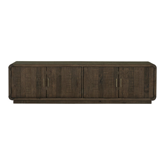 Moes Home Media Units Monterey Brown Rustic Furniture