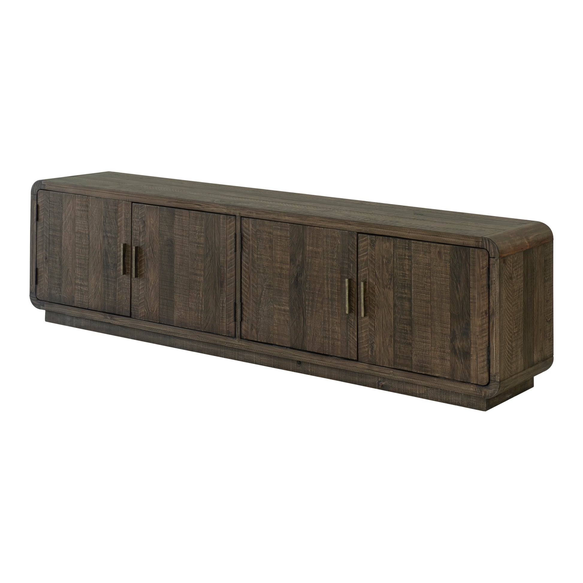 Moes Home Media Units Monterey Brown Rustic Furniture