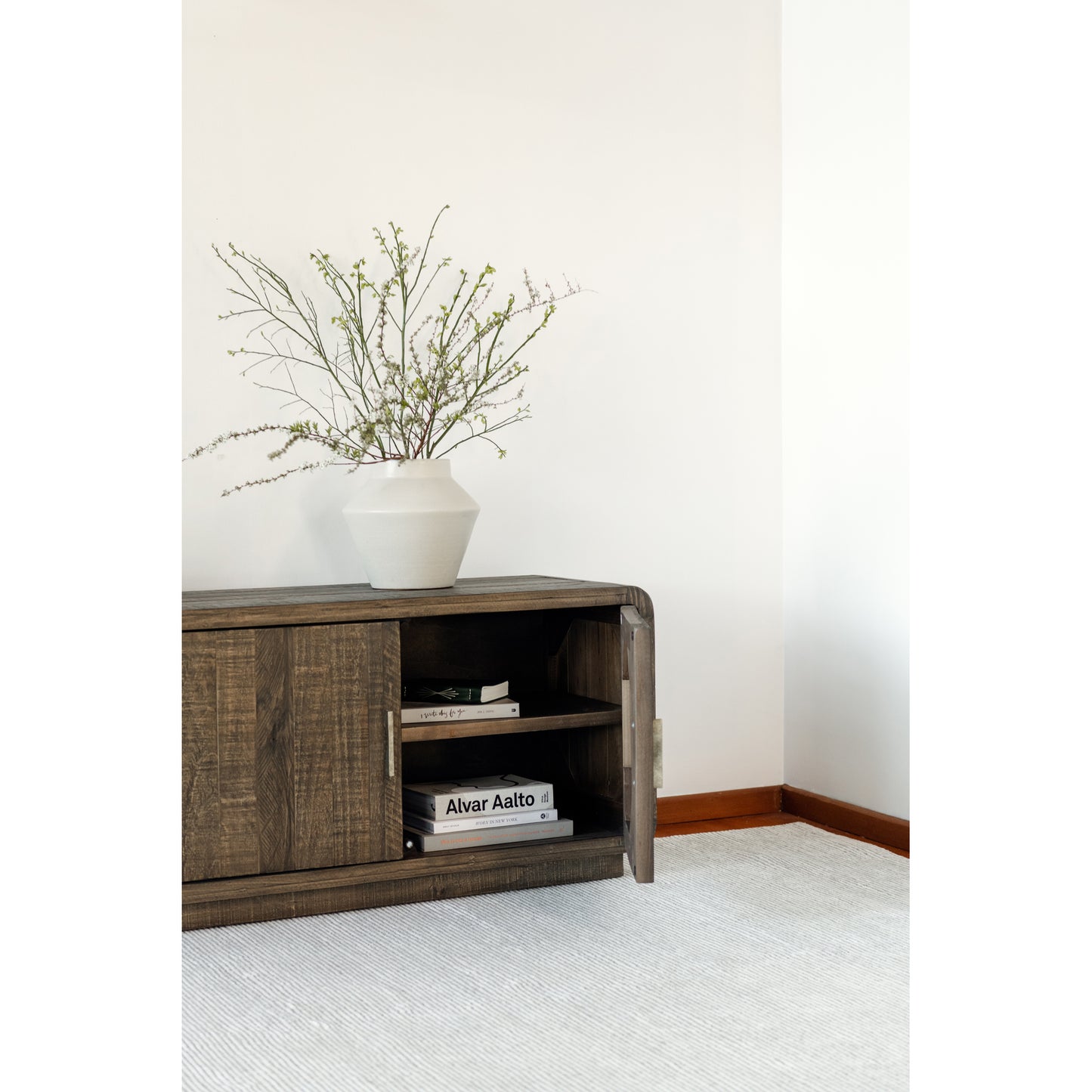 Moes Home Media Units Monterey Brown Rustic Furniture