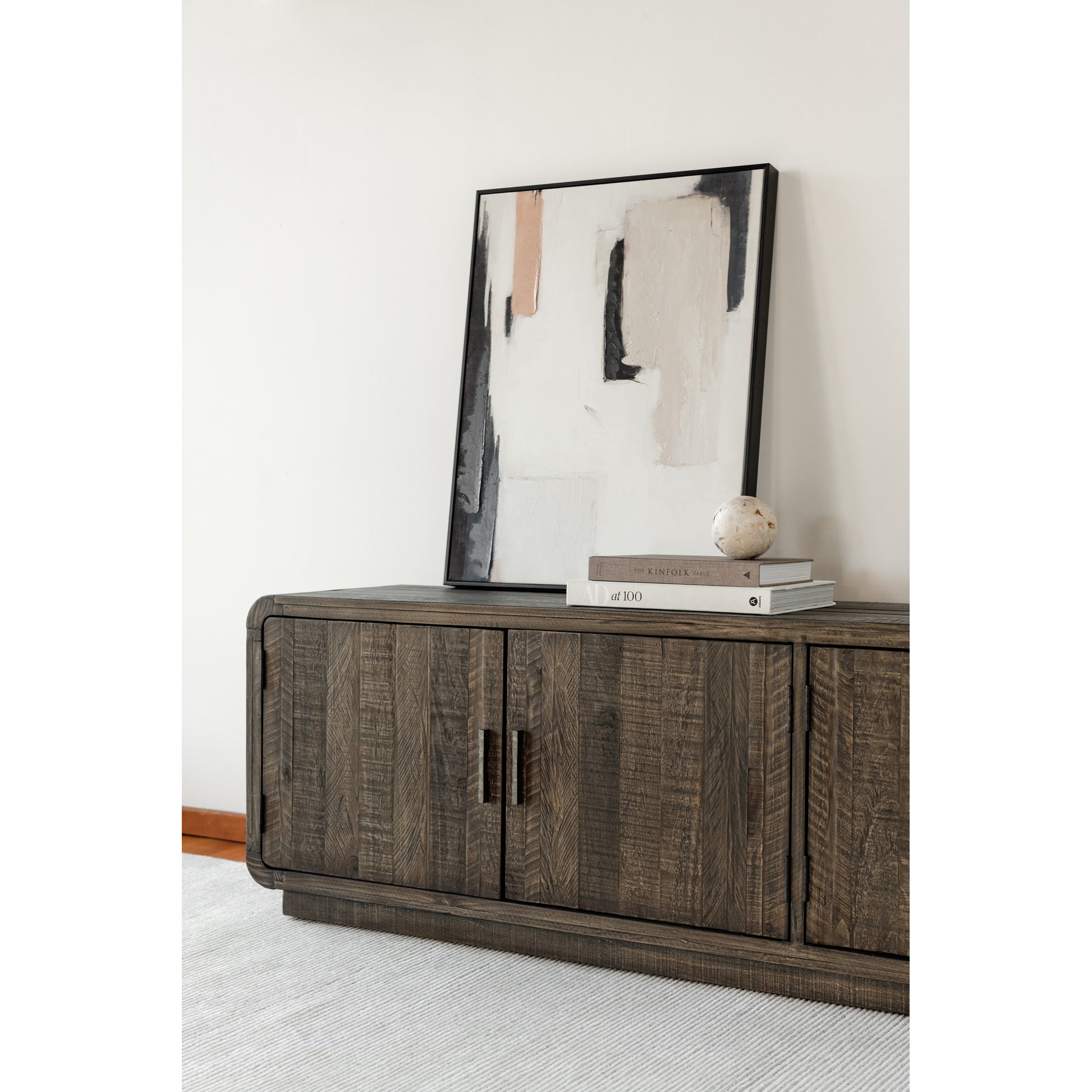 Moes Home Media Units Monterey Brown Rustic Furniture