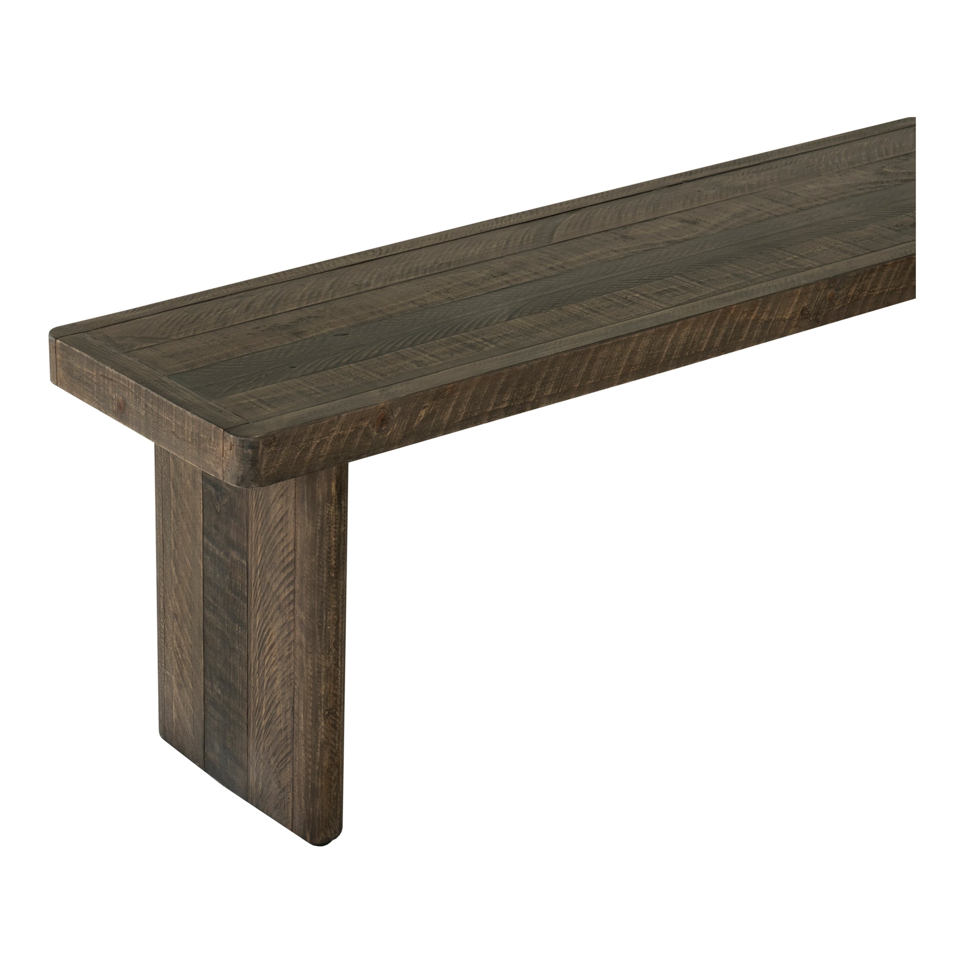 Moes Home Benches Monterey Brown Rustic Furniture