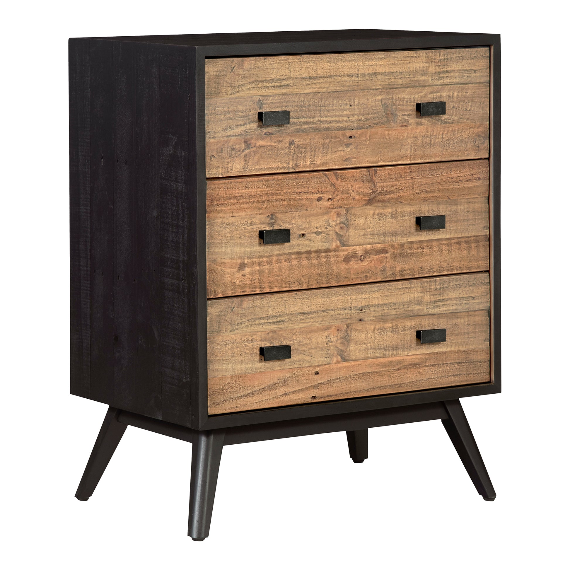 Moes Home Dressers Nova Black Rustic Furniture