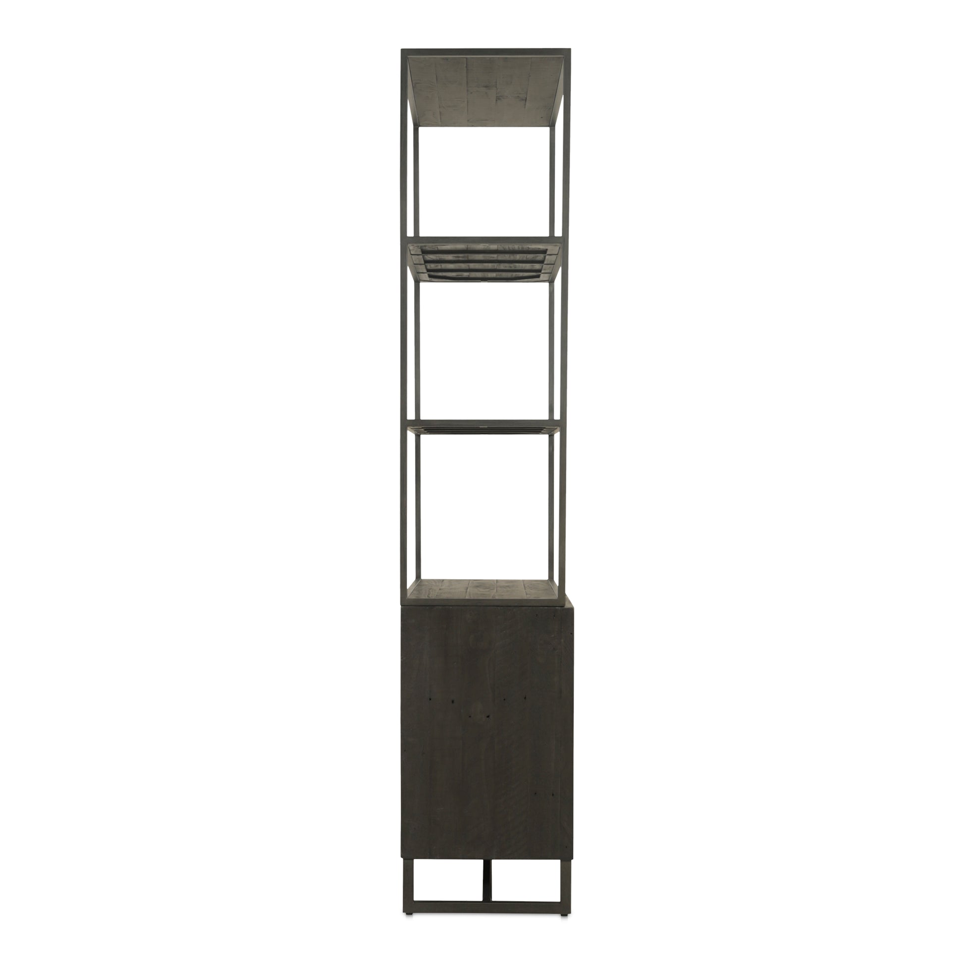 Moes Home Bookshelves SIERRA Black Rustic Furniture