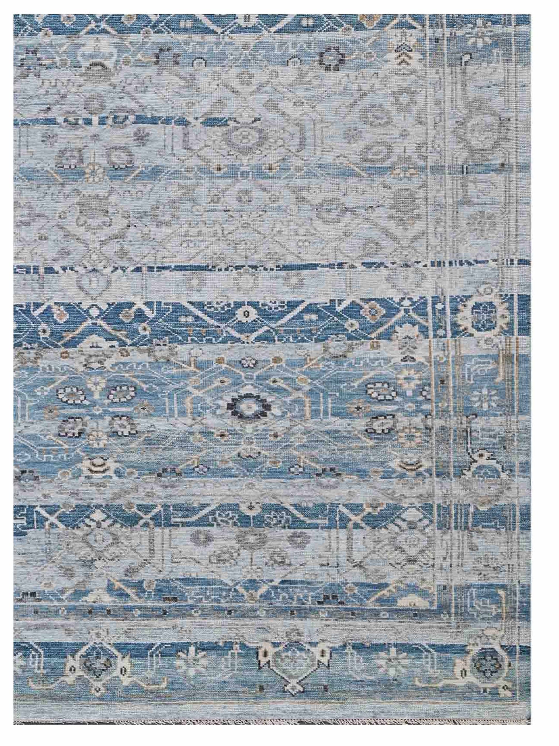 Artisan Vintage Modern Mint Transitional Knotted Rug - Rugs - Artisan - Atlanta Designer Rugs