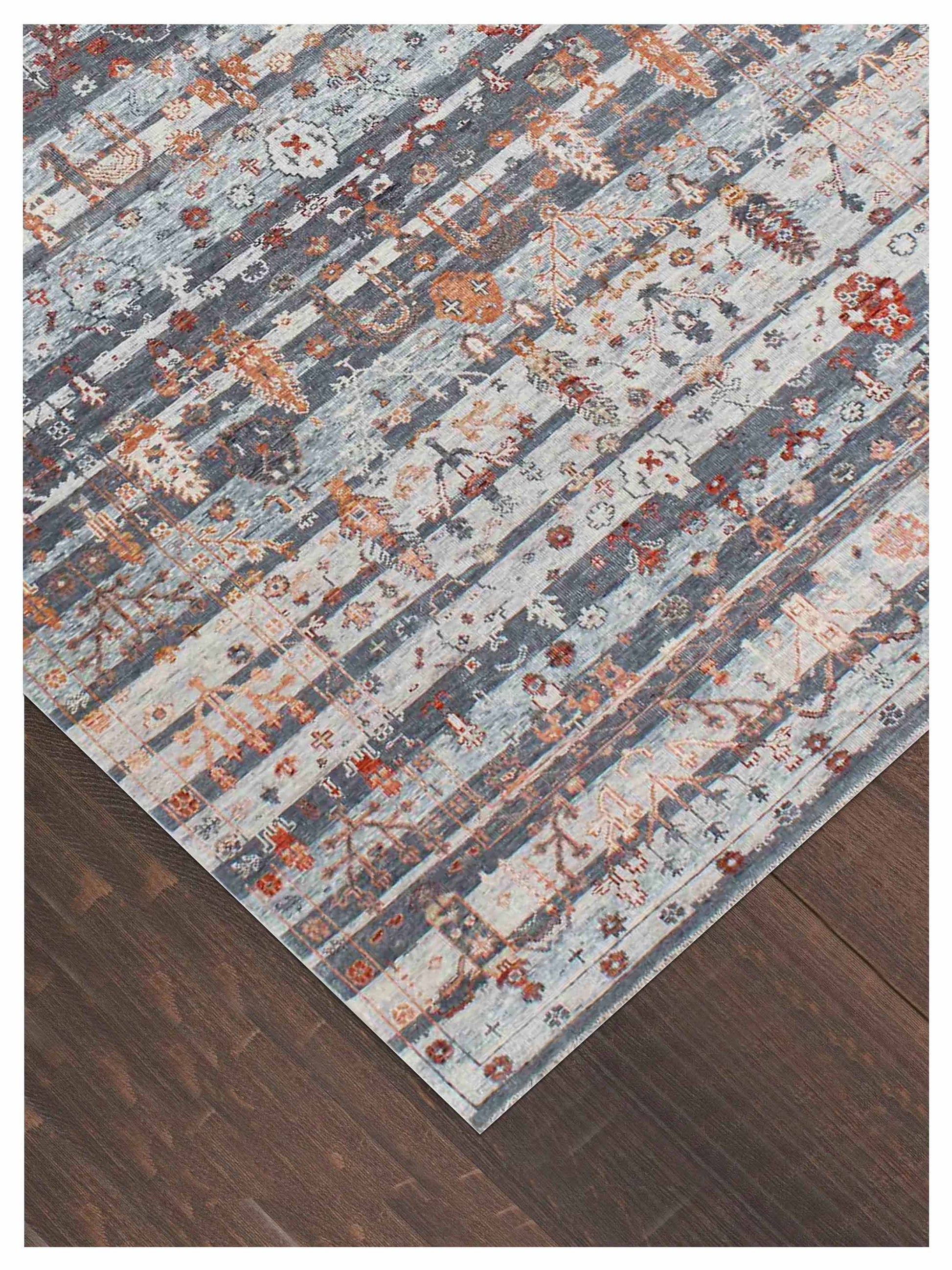 Artisan Vintage Modern Taupe Transitional Knotted Rug - Rugs - Artisan - Atlanta Designer Rugs