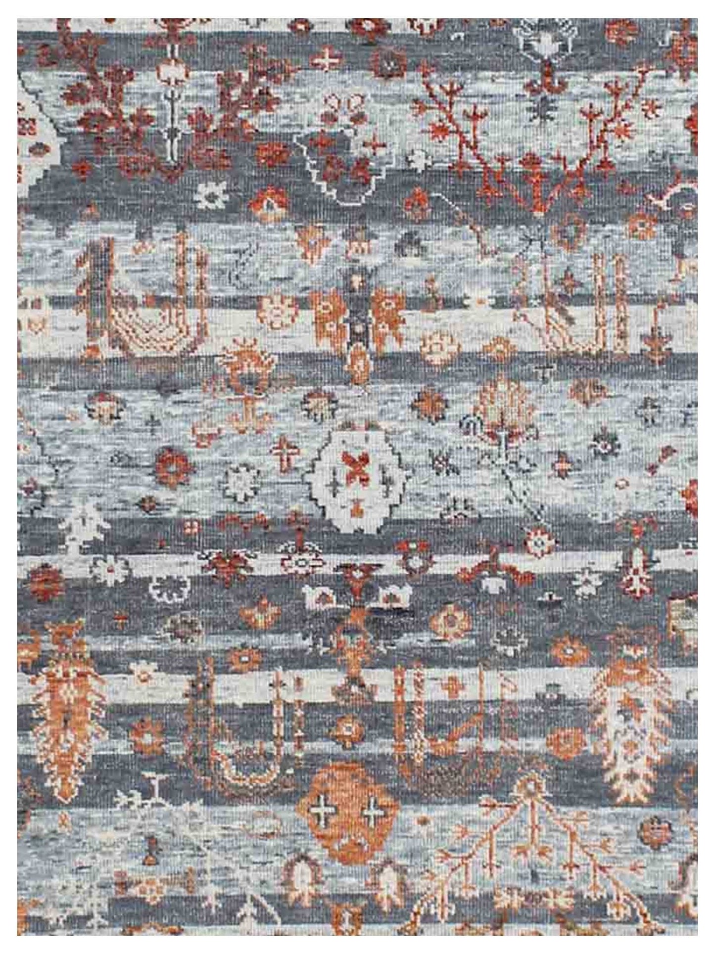 Artisan Vintage Modern Taupe Transitional Knotted Rug - Rugs - Artisan - Atlanta Designer Rugs