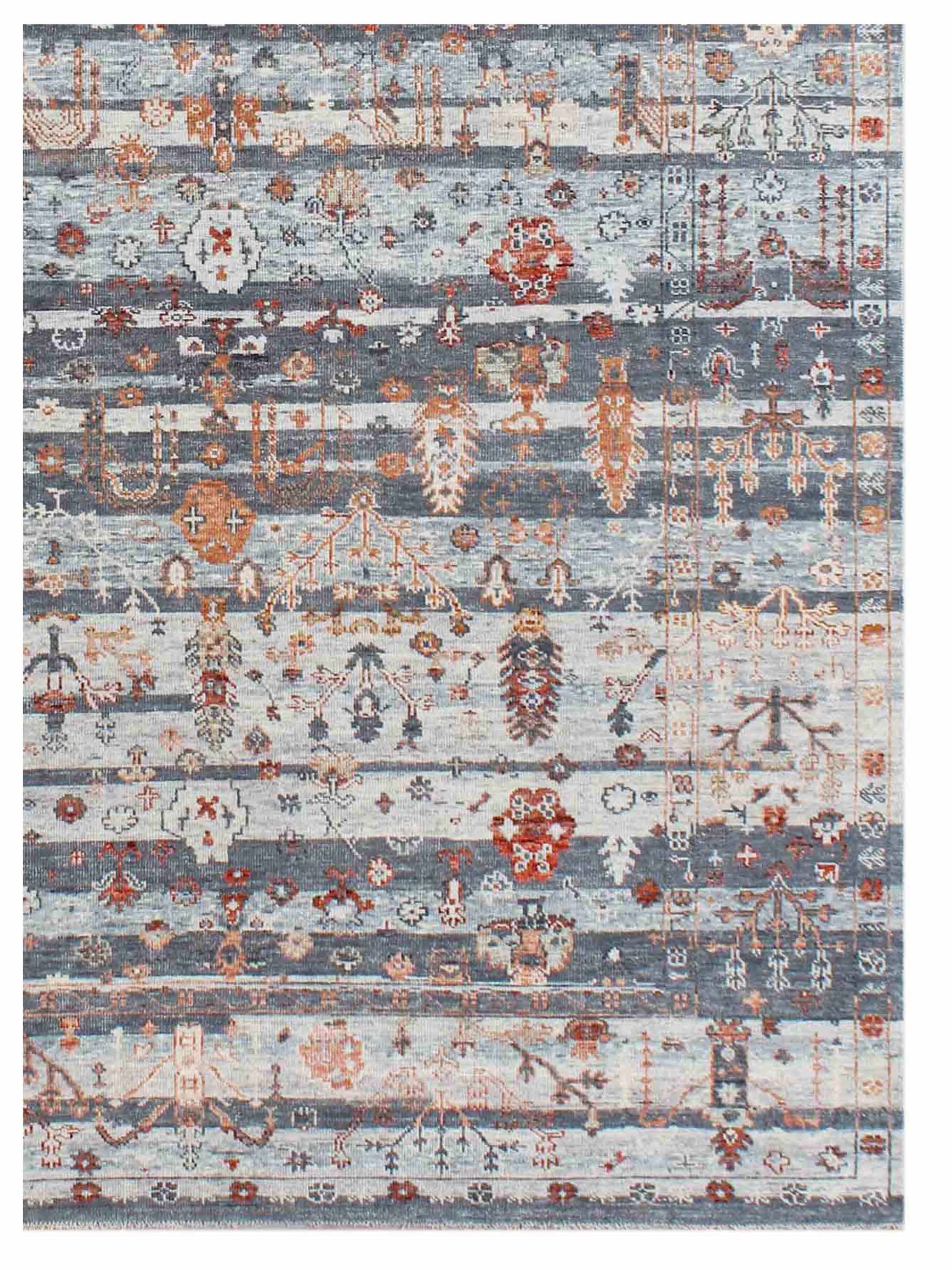 Artisan Vintage Modern Taupe Transitional Knotted Rug - Rugs - Artisan - Atlanta Designer Rugs