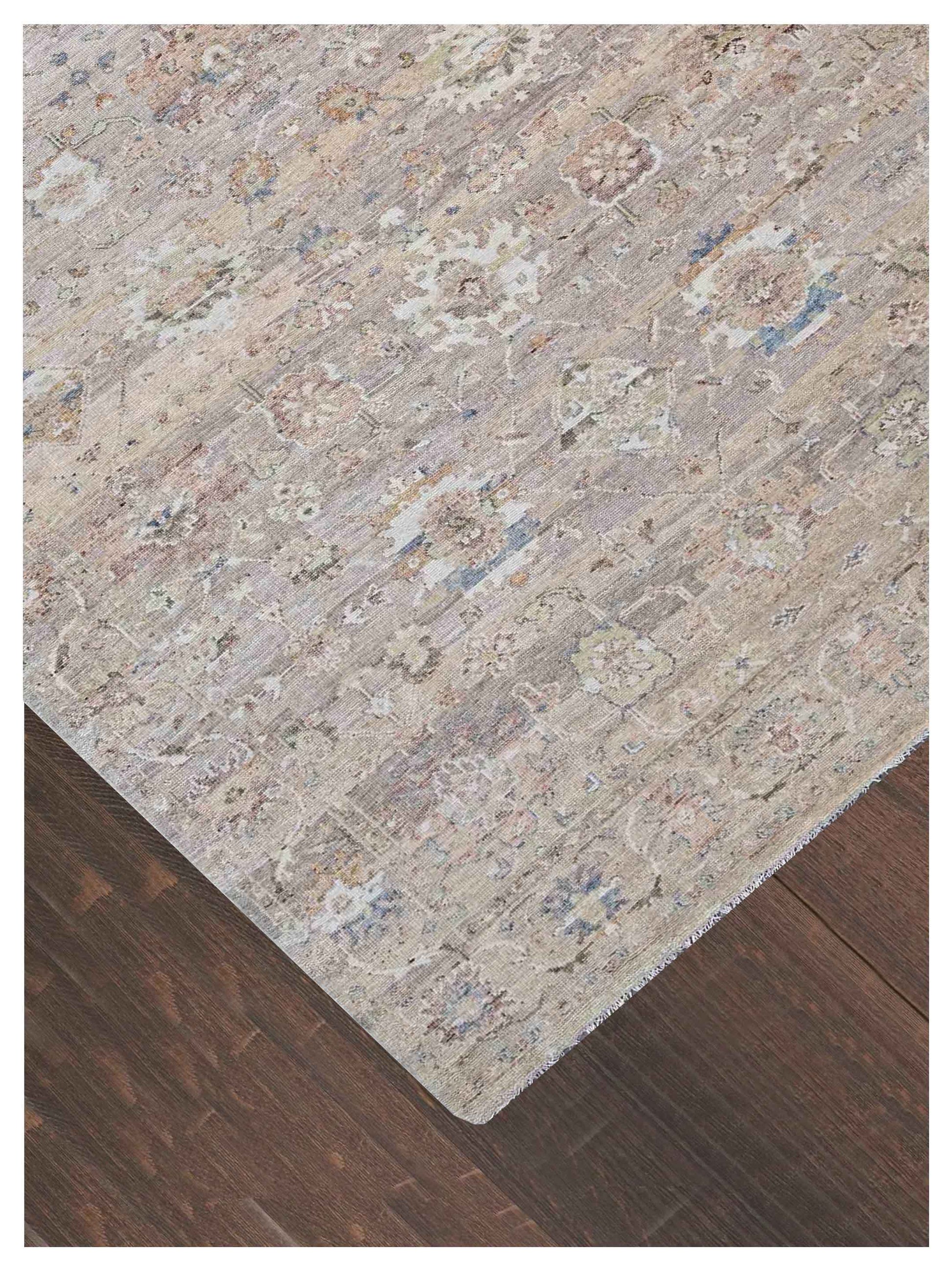 Artisan Vintage Modern Rose Gold Transitional Knotted Rug - Rugs - Artisan - Atlanta Designer Rugs