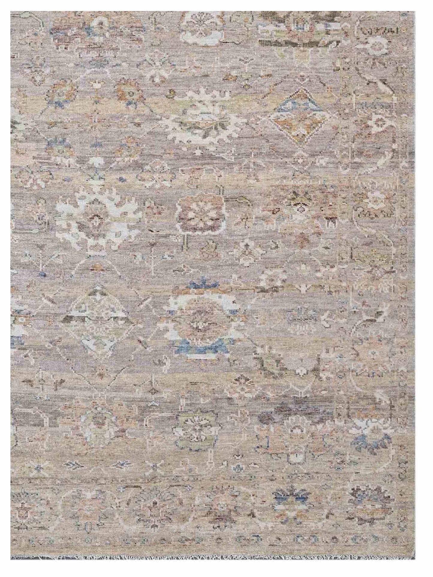 Artisan Vintage Modern Rose Gold Transitional Knotted Rug - Rugs - Artisan - Atlanta Designer Rugs