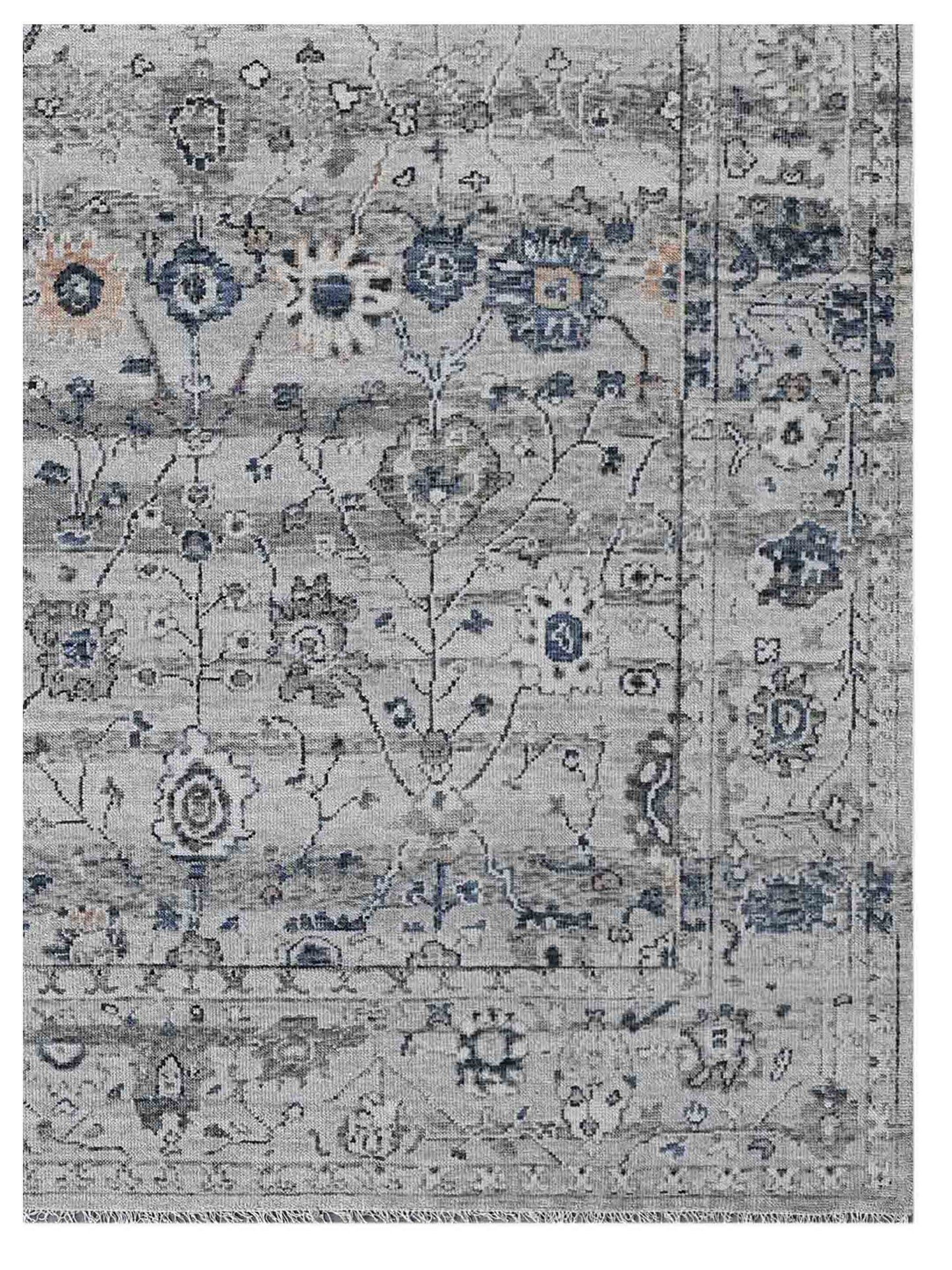 Artisan Vintage Modern  Sand  Transitional Knotted Rug