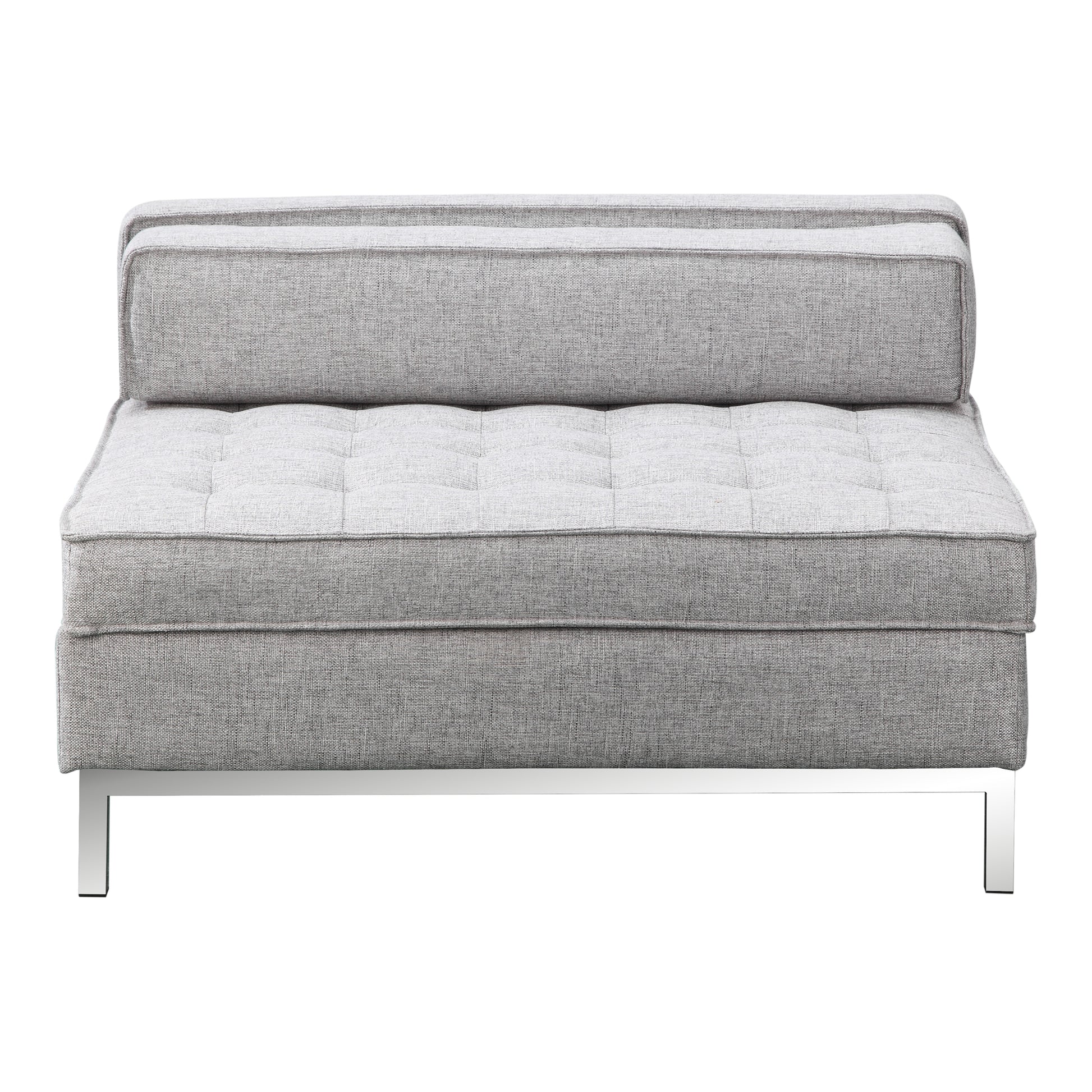 Moes Home Ottomans Covella Grey Modern Furniture