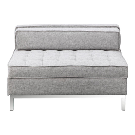 Moes Home Ottomans Covella Grey Modern Furniture