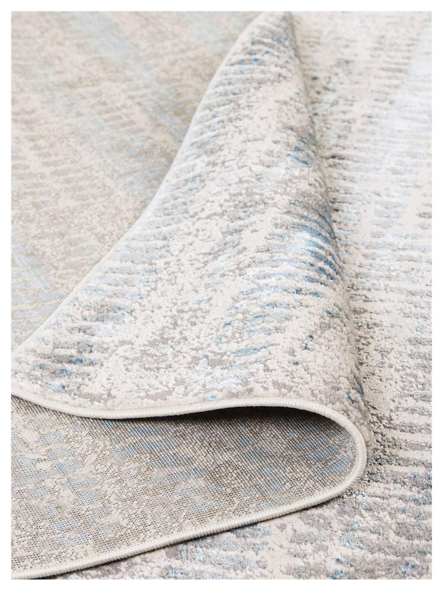 Feizy Azure 3402F Blue Gray Transitional Machine Woven Rug - Rugs - Feizy - Atlanta Designer Rugs