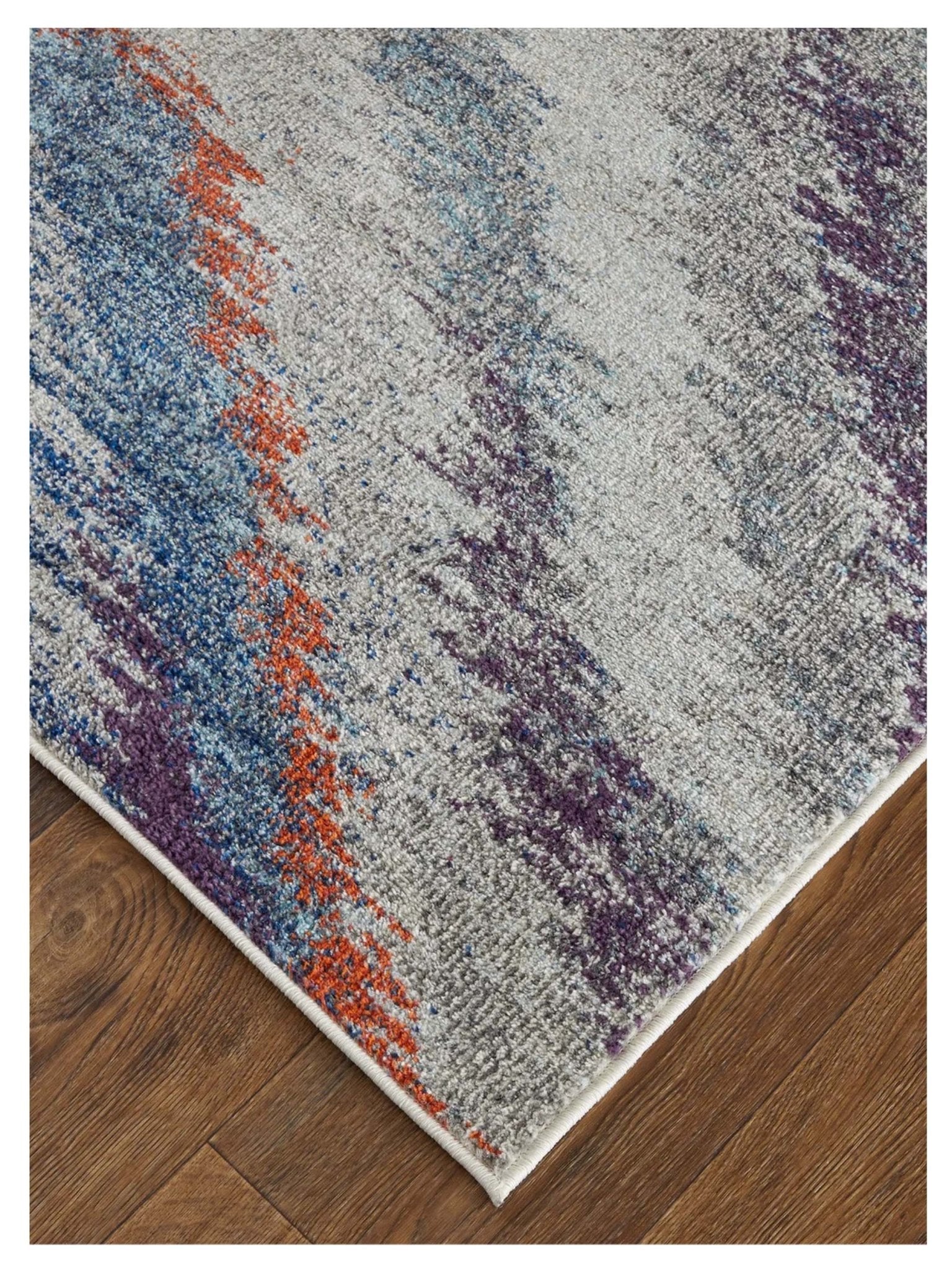 Feizy Edgemont 39IMF Ivory Multi Transitional Machine Woven Rug - Rugs - Feizy - Atlanta Designer Rugs