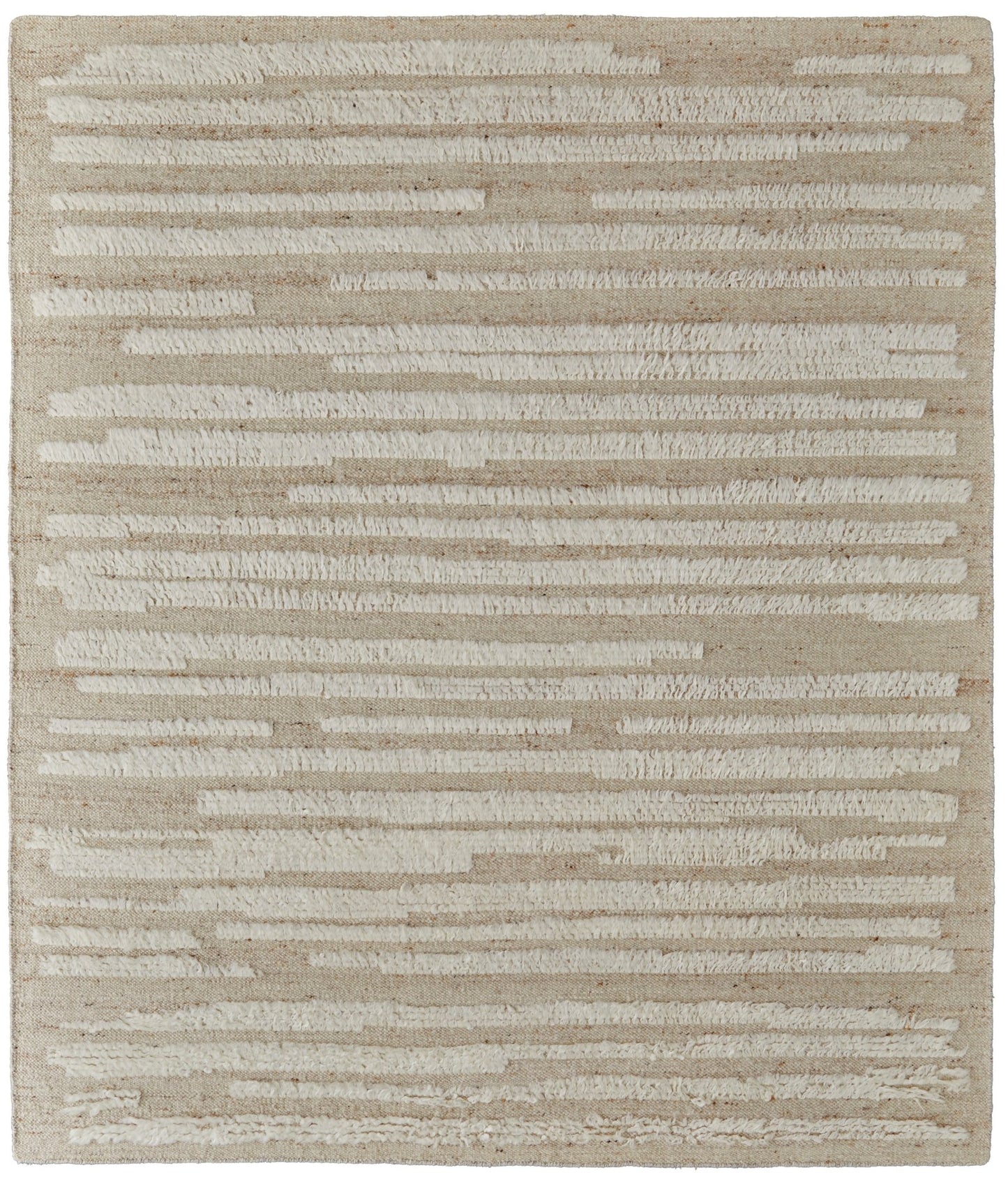 Feizy Ashby 8910F Ivory Beige Transitional/Scandinavian/Casu Hand Woven Rug - Rugs - Feizy - Atlanta Designer Rugs