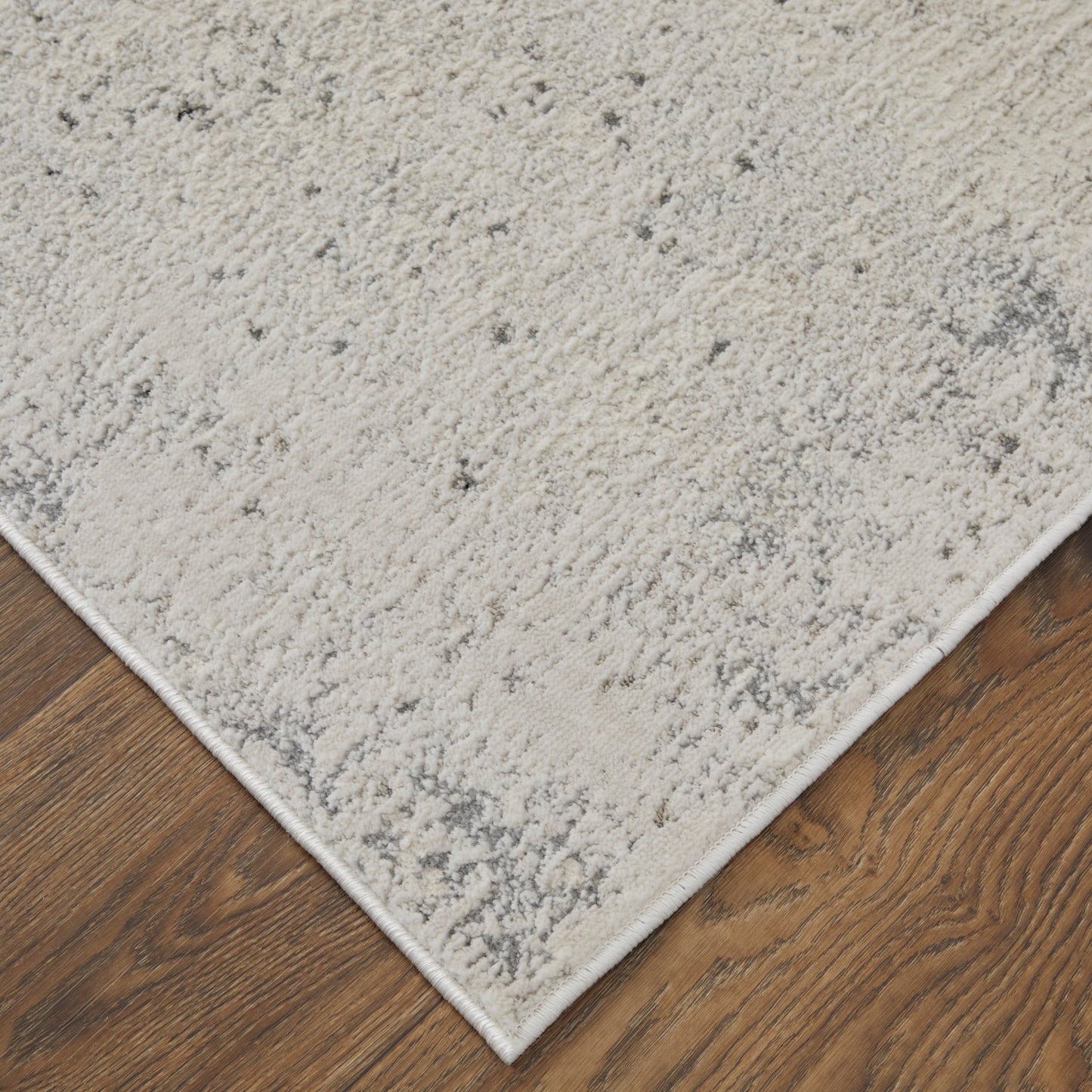 Feizy Astra 39L2F Ivory Gray Transitional/Industrial/Casual Machine Woven Rug - Rugs - Feizy - Atlanta Designer Rugs