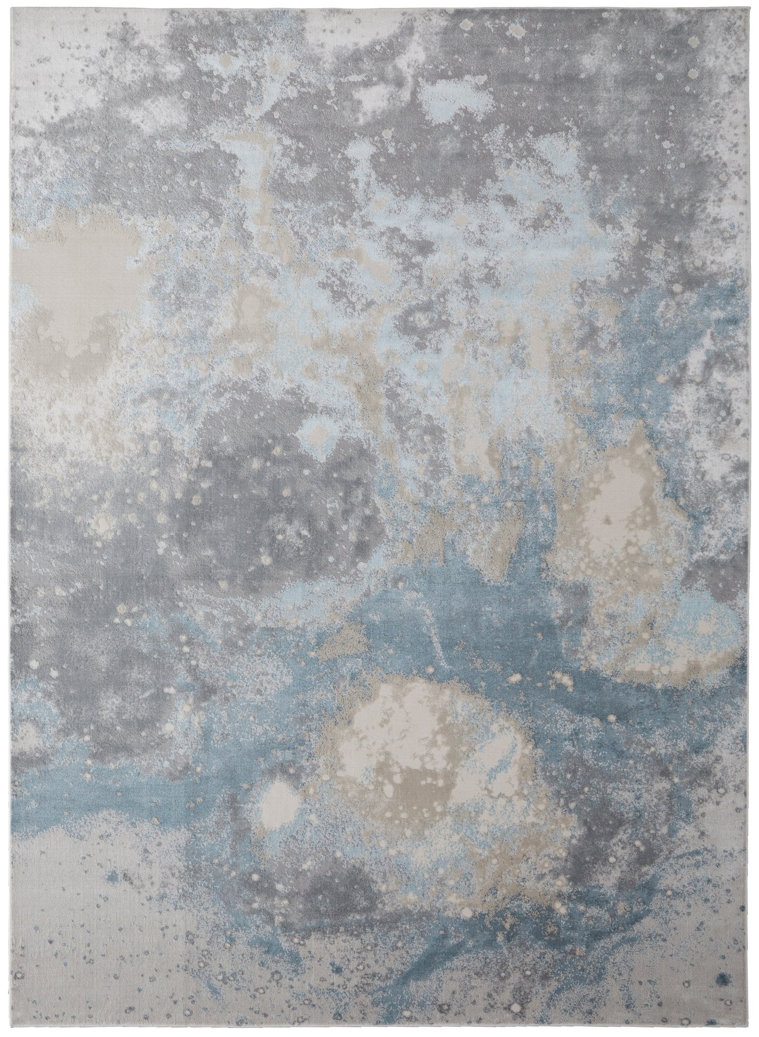 Feizy Astra 39L3F Gray Blue Transitional/Industrial/Casual Machine Woven Rug - Rugs - Feizy - Atlanta Designer Rugs