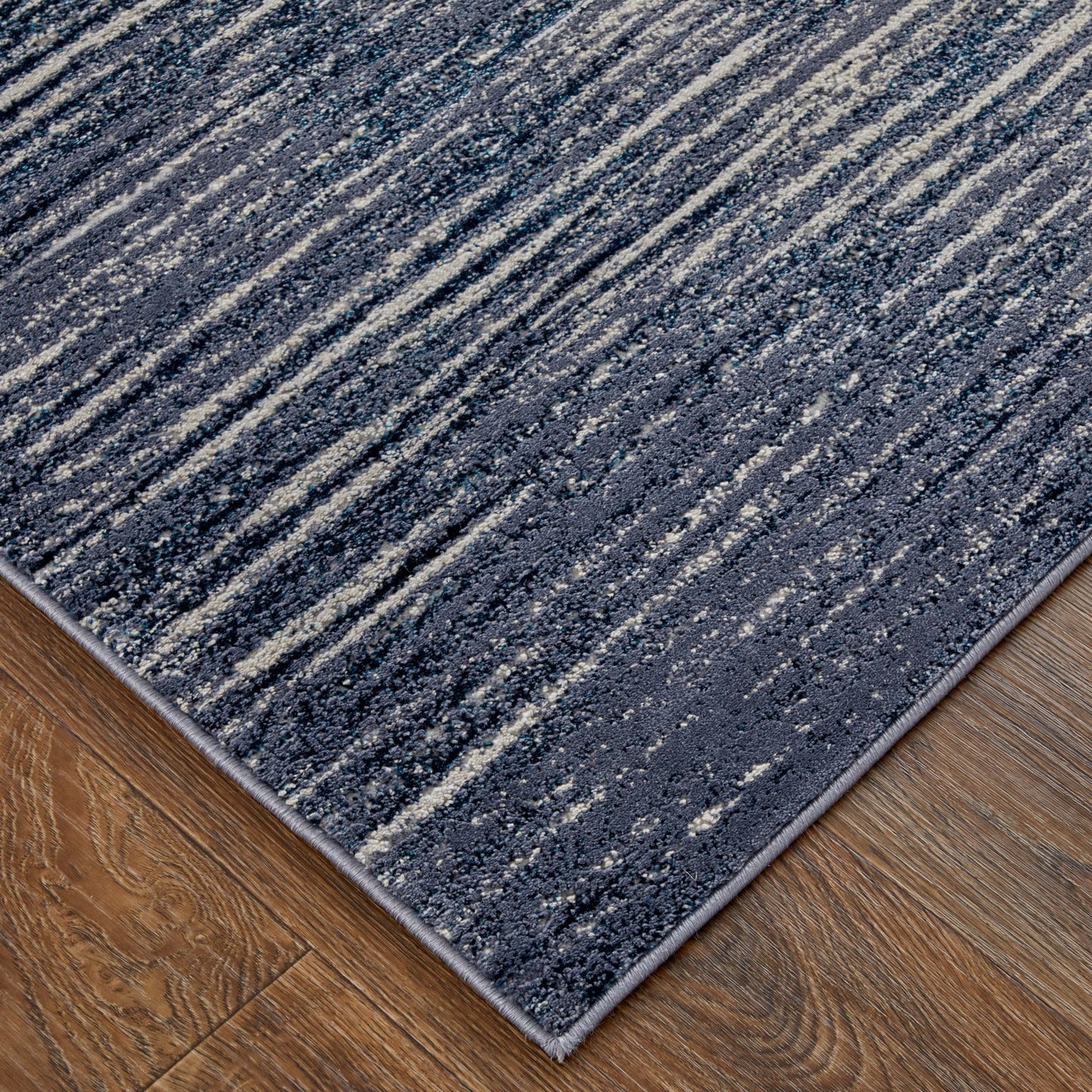 Feizy Indio 39GXF Navy Blue Modern/Industrial/Casual Machine Woven Rug - Rugs - Feizy - Atlanta Designer Rugs