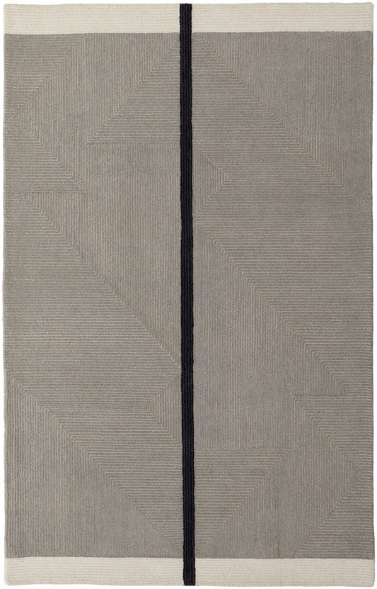 Feizy Maguire 8904F Gray Black Transitional/Industrial/Mid - Ce Hand Tufted Rug - Rugs - Feizy - Atlanta Designer Rugs