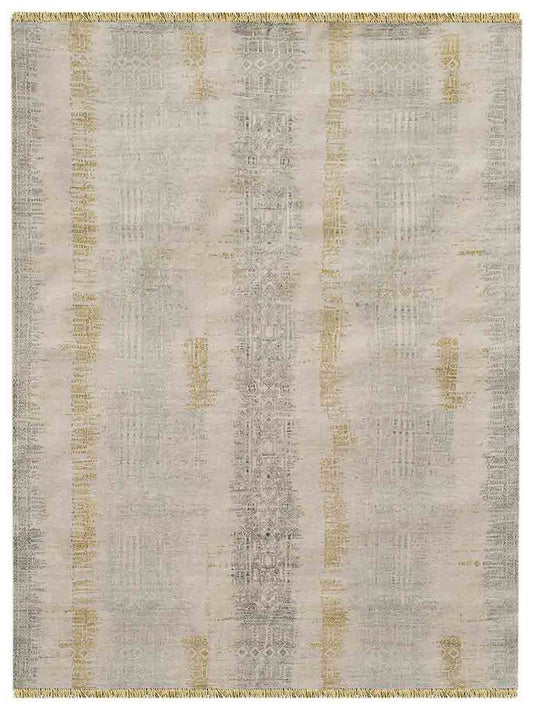 Limited PARKES PA - 566 Mushroom Transitional Knotted Rug - Rugs - Limited - Atlanta Designer Rugs