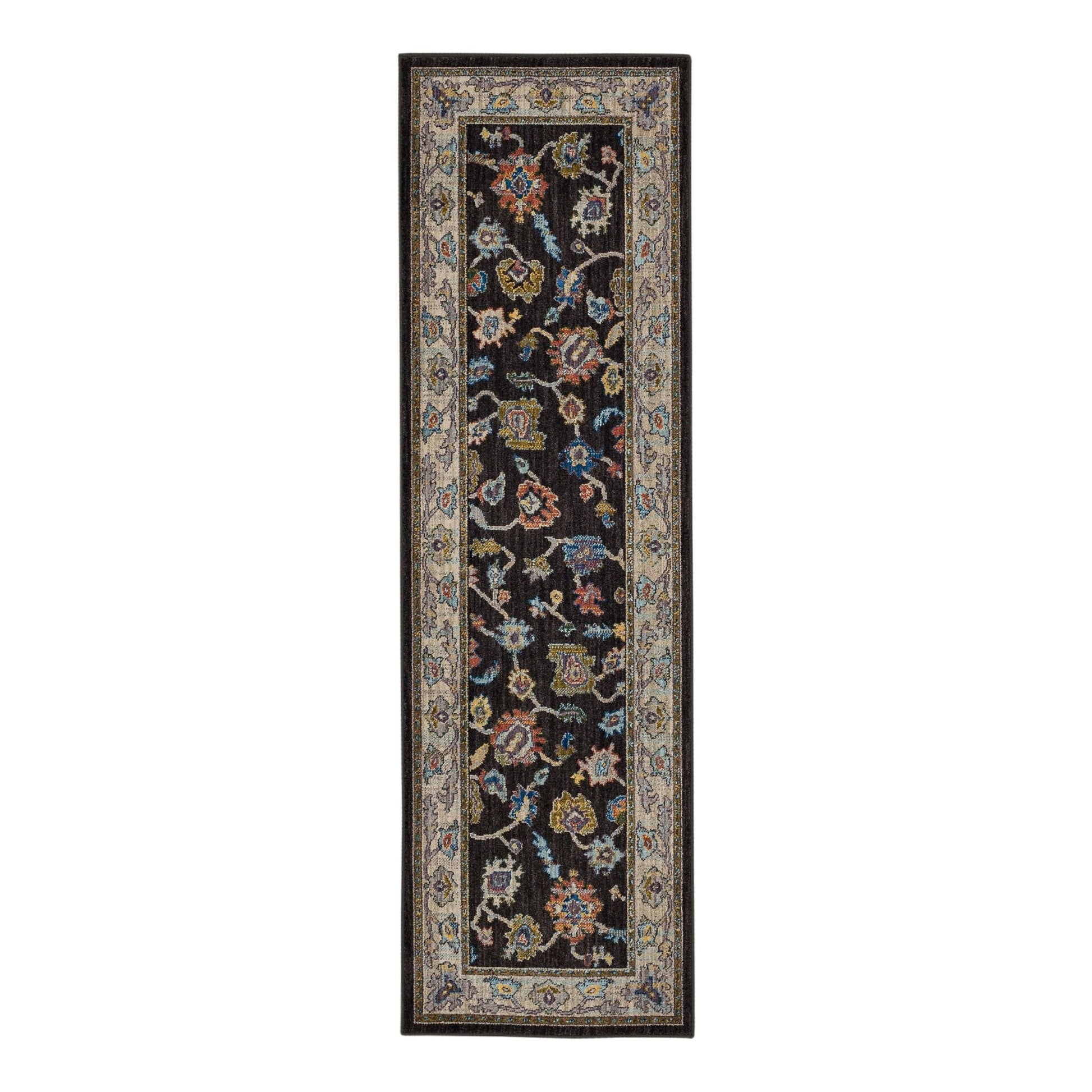 Karastan Pandora 92610 Charcoal Traditional Machinemade Rug - Rugs - Karastan - Atlanta Designer Rugs