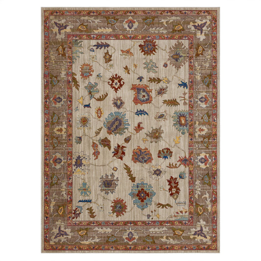 Karastan Pandora 92610 Cream Traditional Machinemade Rug - Rugs - Karastan - Atlanta Designer Rugs