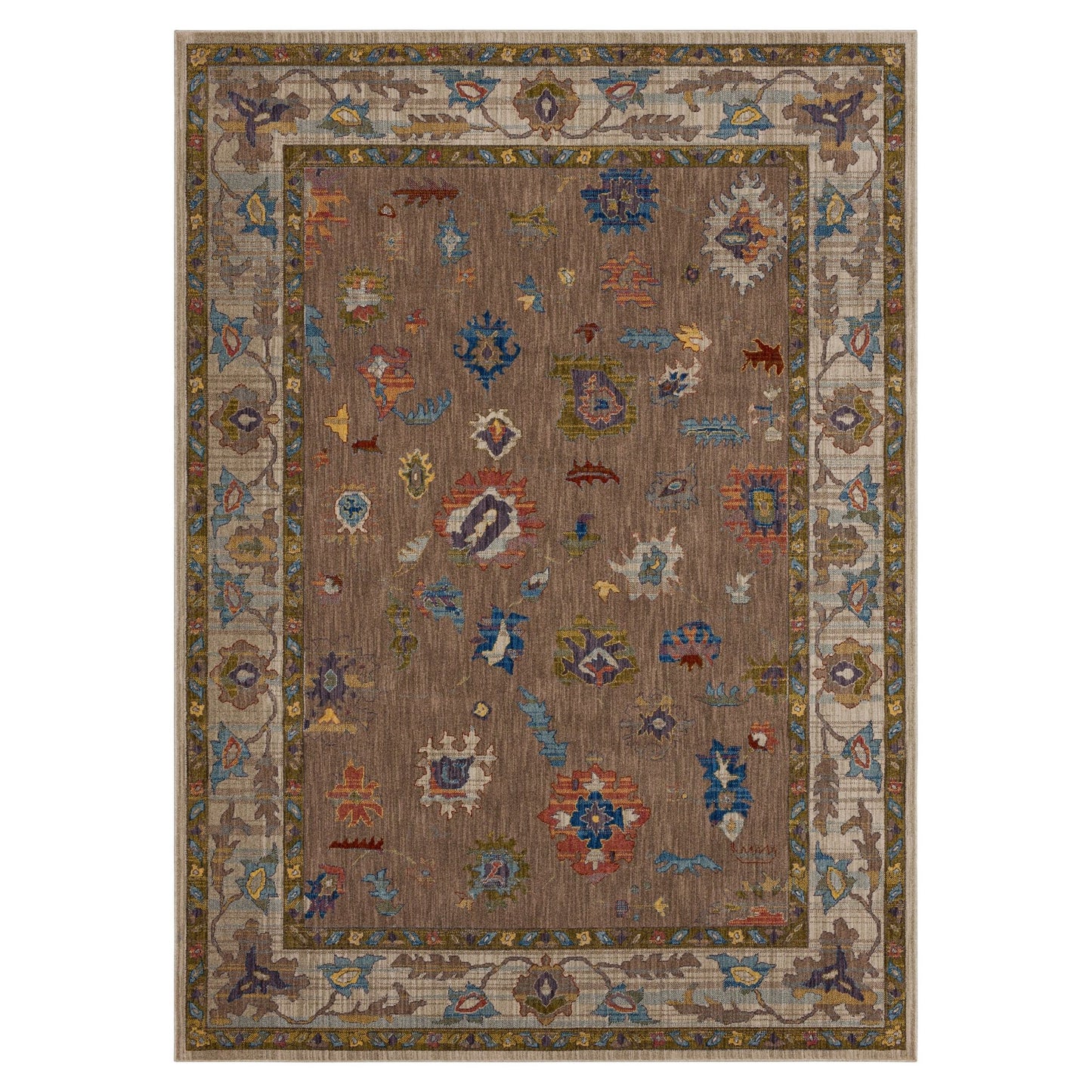 Karastan Pandora 92610 Taupe Traditional Machinemade Rug - Rugs - Karastan - Atlanta Designer Rugs