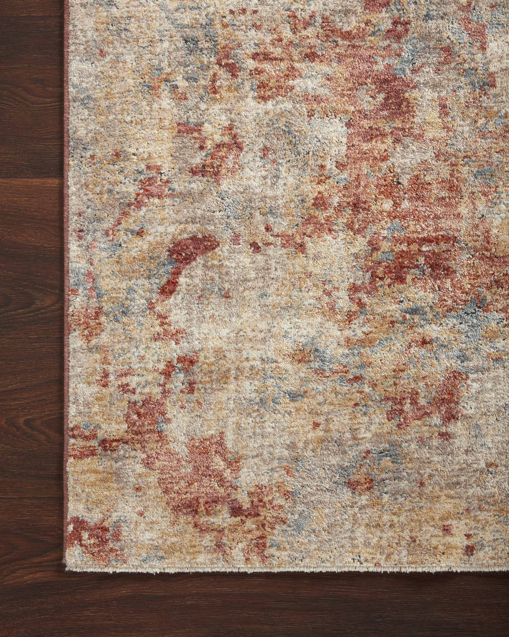 Loloi GAIA GAA - 03 Taupe Brick Traditional Power Loomed Rug - Rugs - Loloi - Atlanta Designer Rugs