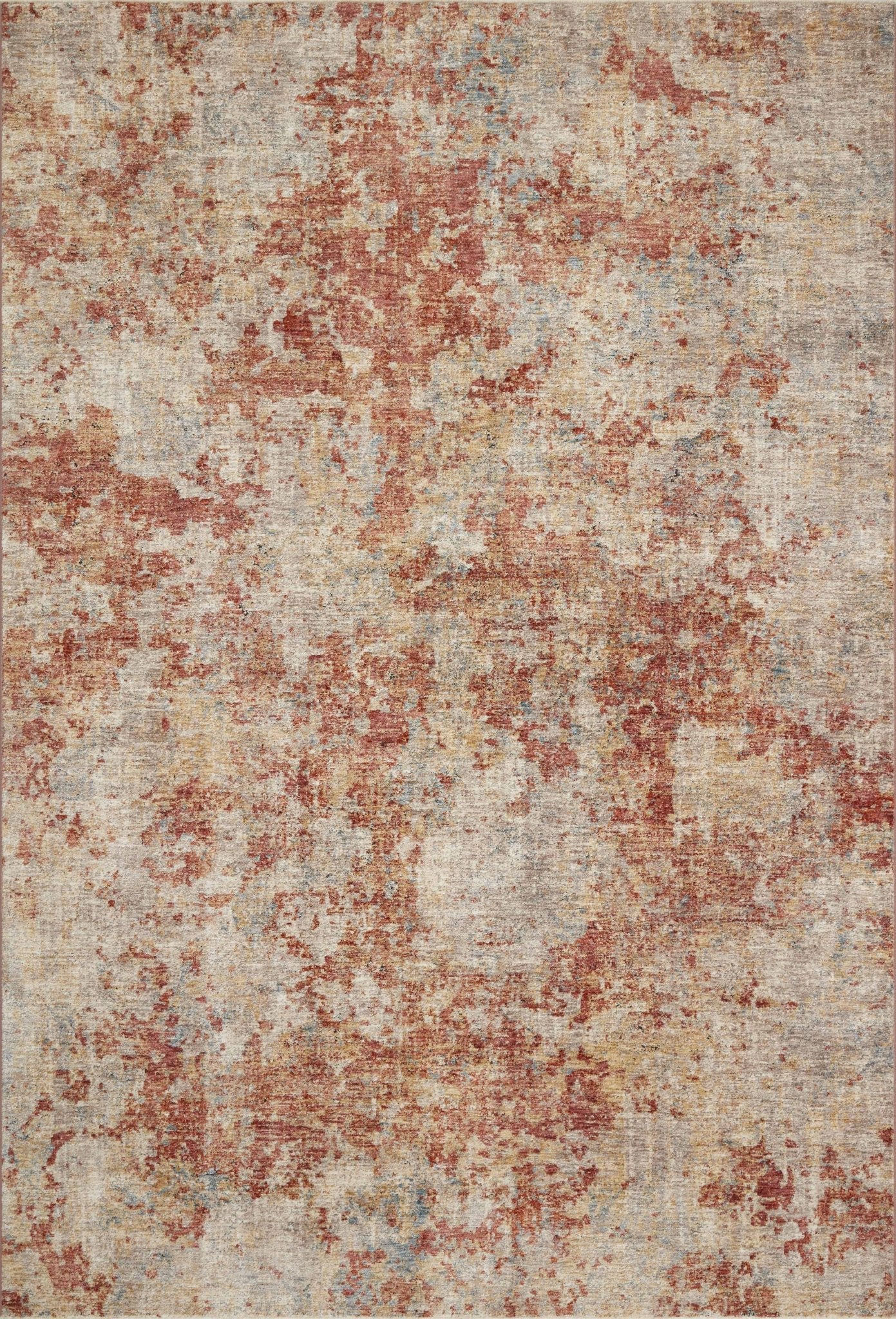 Loloi GAIA GAA - 03 Taupe Brick Traditional Power Loomed Rug - Rugs - Loloi - Atlanta Designer Rugs