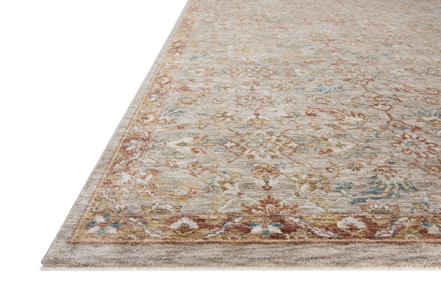 Loloi GAIA GAA - 05 Natural Multi Traditional Power Loomed Rug - Rugs - Loloi - Atlanta Designer Rugs