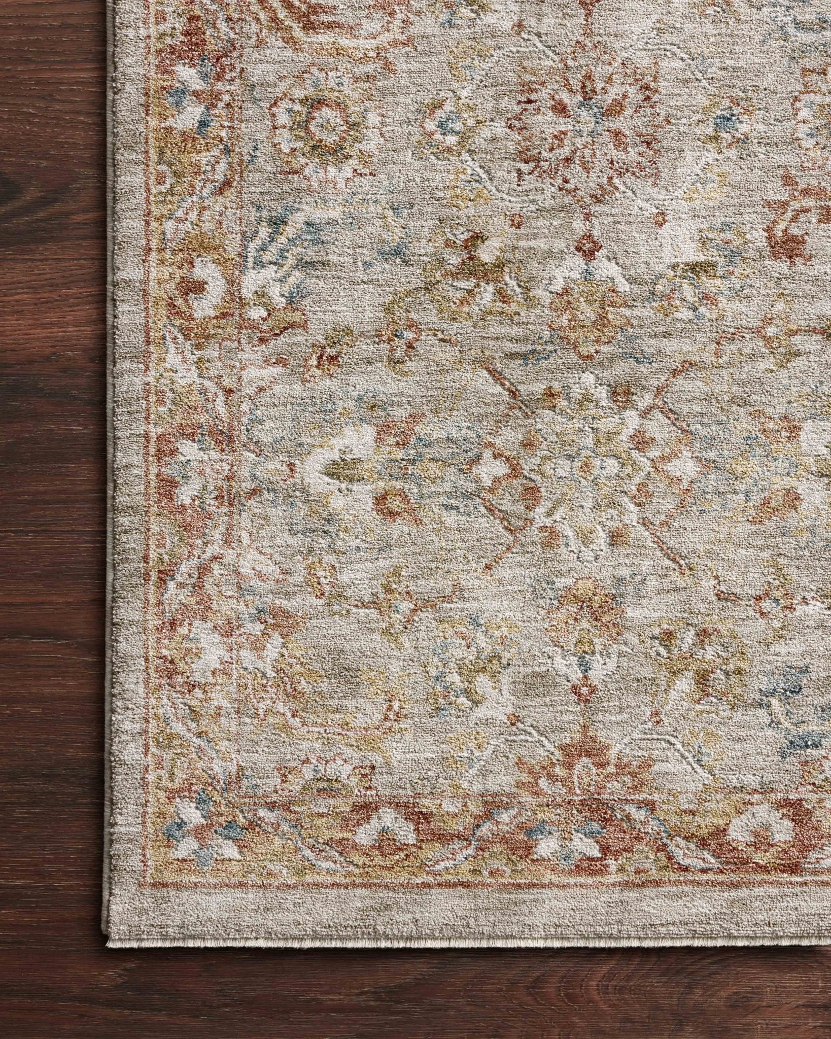 Loloi GAIA GAA - 05 Natural Multi Traditional Power Loomed Rug - Rugs - Loloi - Atlanta Designer Rugs