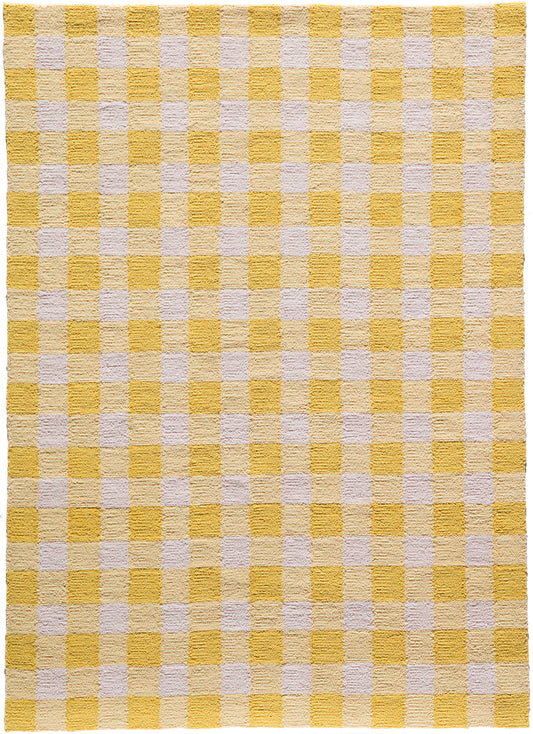 Momeni Geo  Yellow  Contemporary