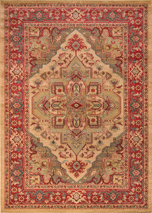 Momeni Ghazni  Beige  Traditional