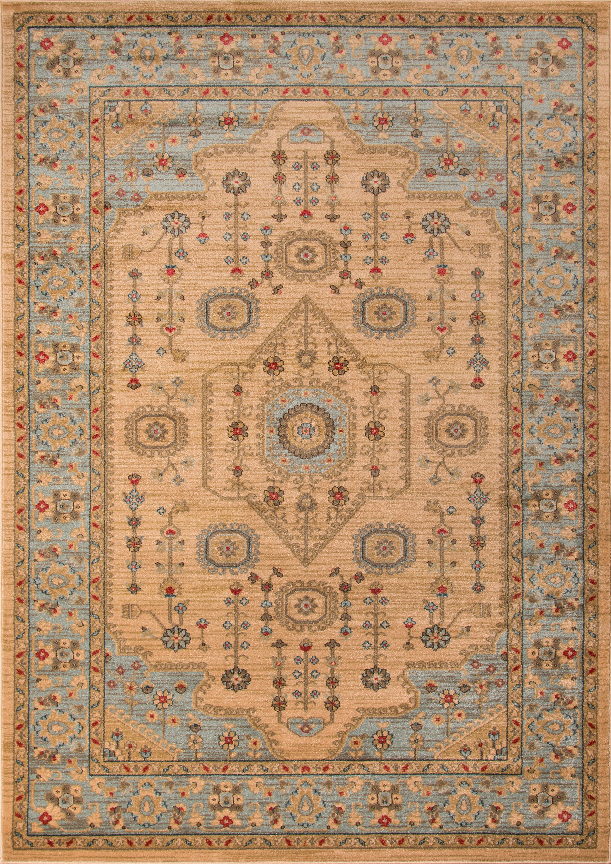 Momeni Ghazni  Beige  Traditional