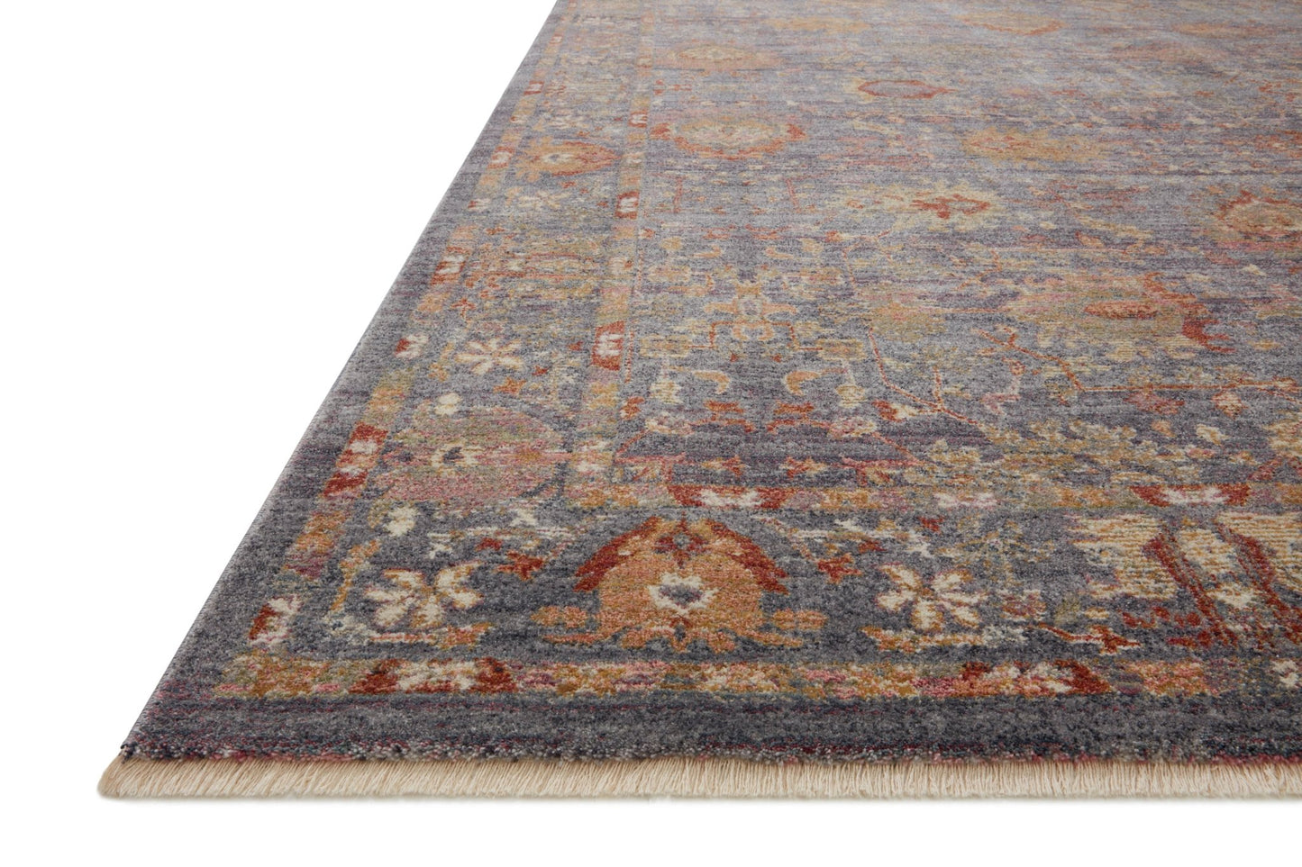 Loloi Giada GIA - 01 Grey Multi Traditional Power Loomed Rug - Rugs - Loloi - Atlanta Designer Rugs