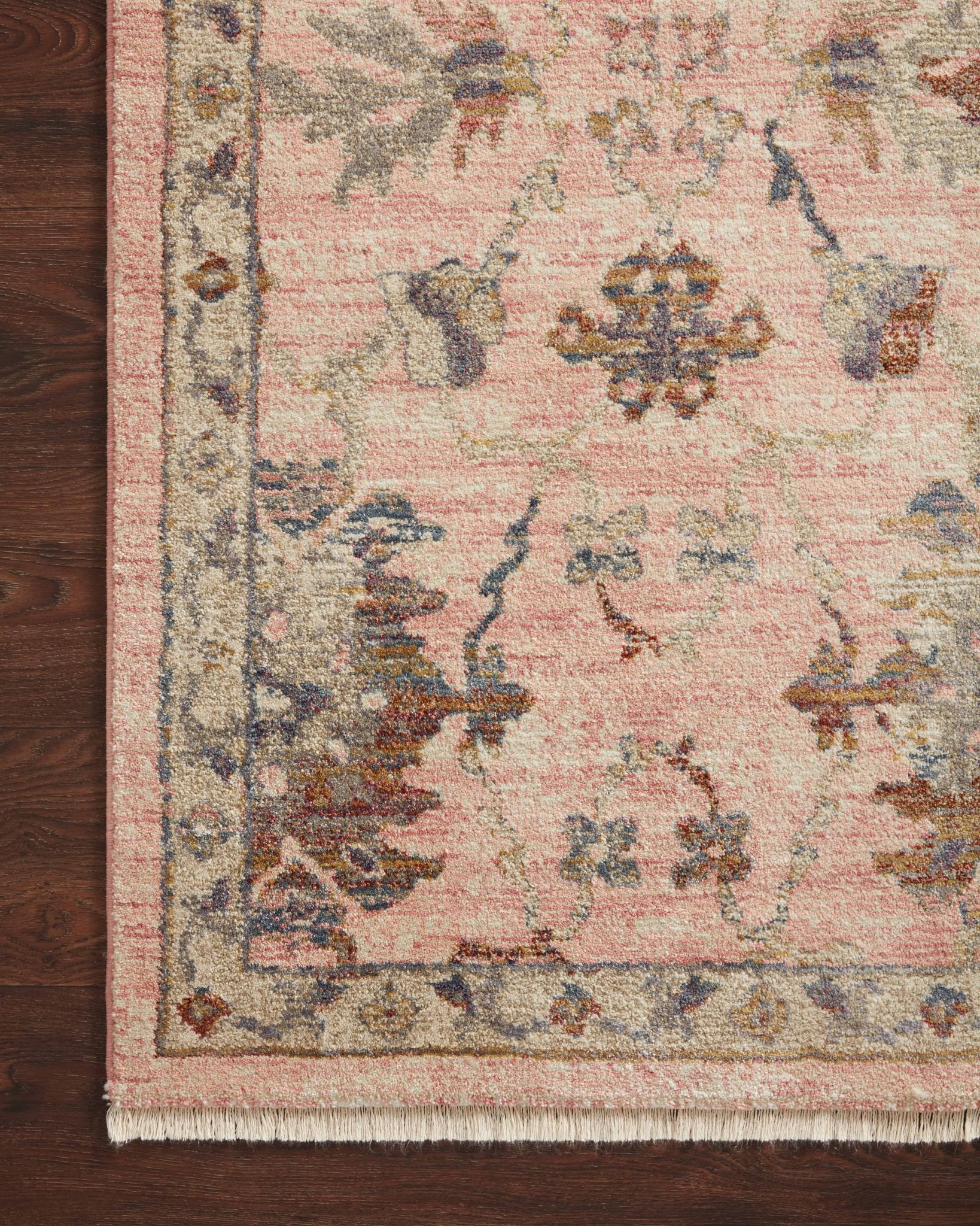 Loloi Giada GIA - 03 Blush Multi Traditional Power Loomed Rug - Rugs - Loloi - Atlanta Designer Rugs