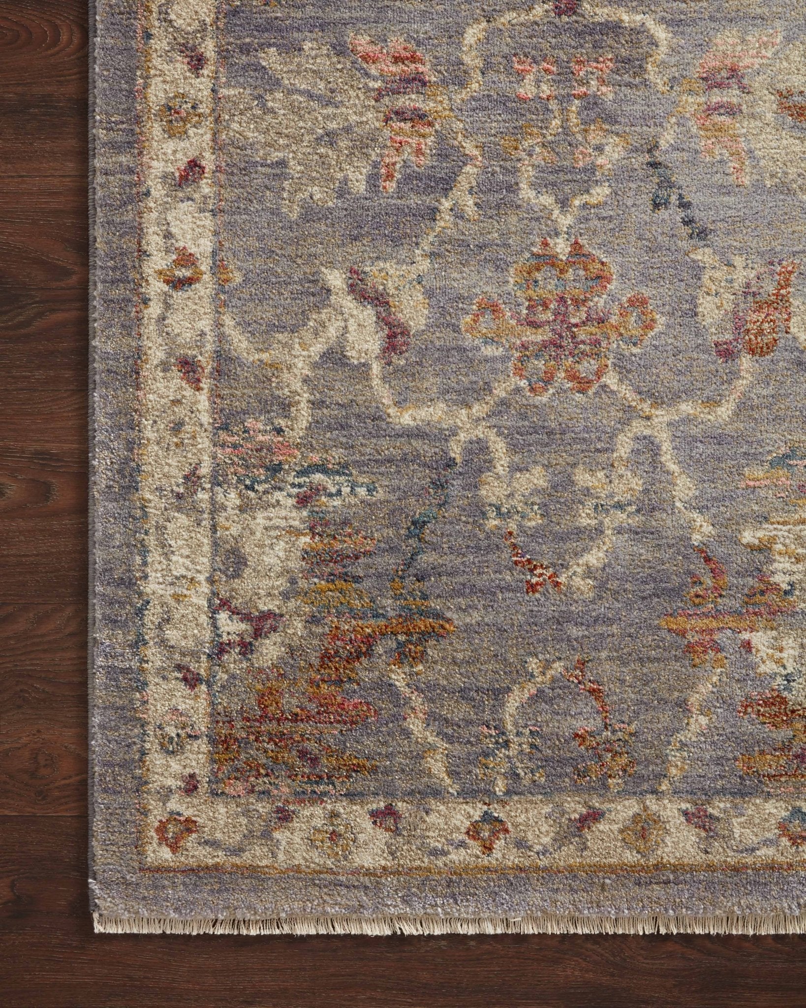 Loloi Giada GIA - 03 Silver Multi Traditional Power Loomed Rug - Rugs - Loloi - Atlanta Designer Rugs