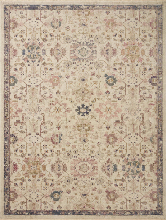 Loloi Giada GIA - 04 Ivory Multi Traditional Power Loomed Rug - Rugs - Loloi - Atlanta Designer Rugs