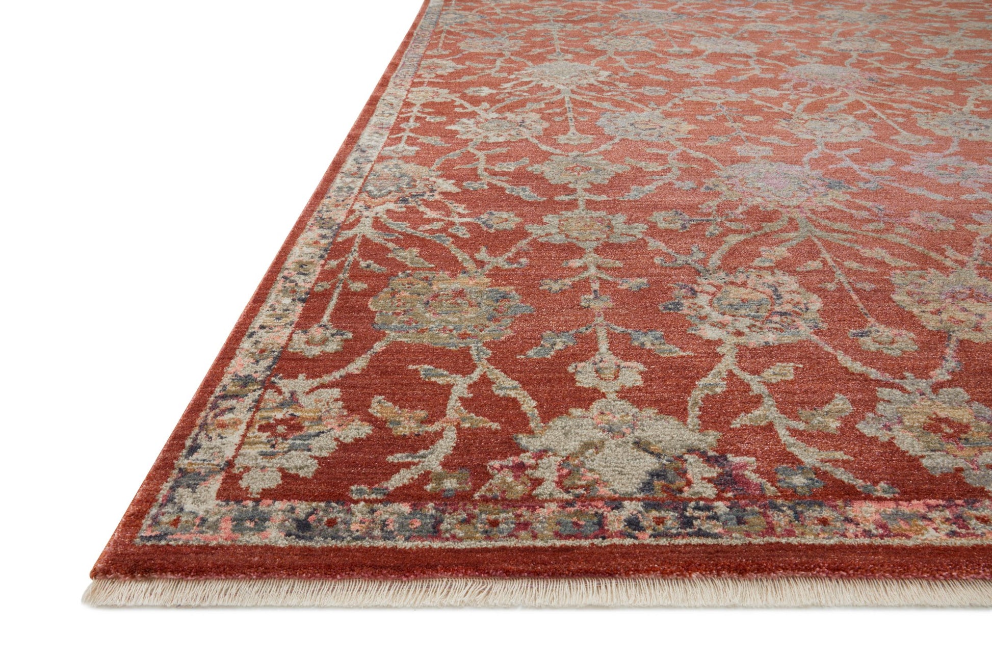 Loloi Giada GIA - 05 Red Multi Traditional Power Loomed Rug - Rugs - Loloi - Atlanta Designer Rugs