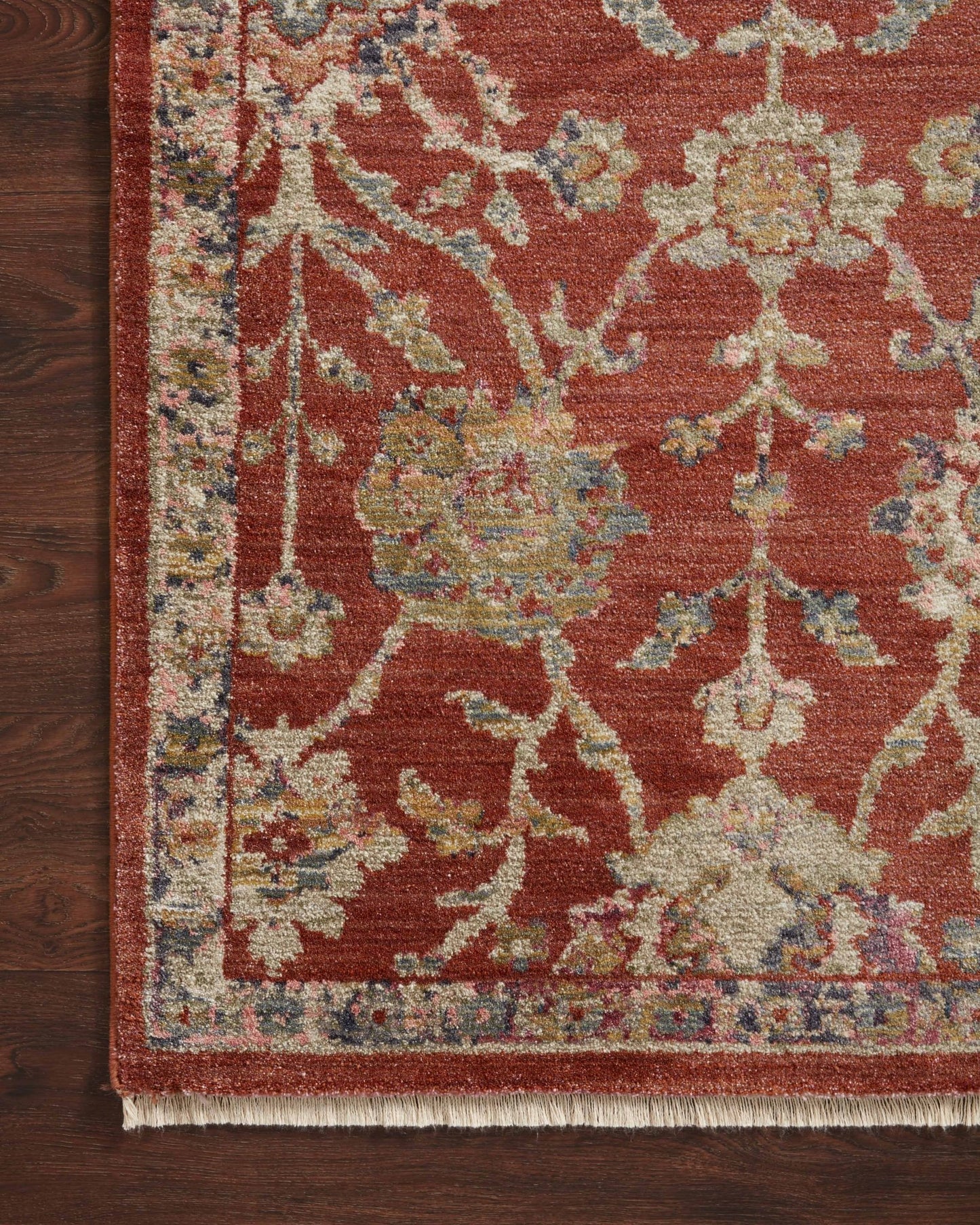 Loloi Giada GIA - 05 Red Multi Traditional Power Loomed Rug - Rugs - Loloi - Atlanta Designer Rugs