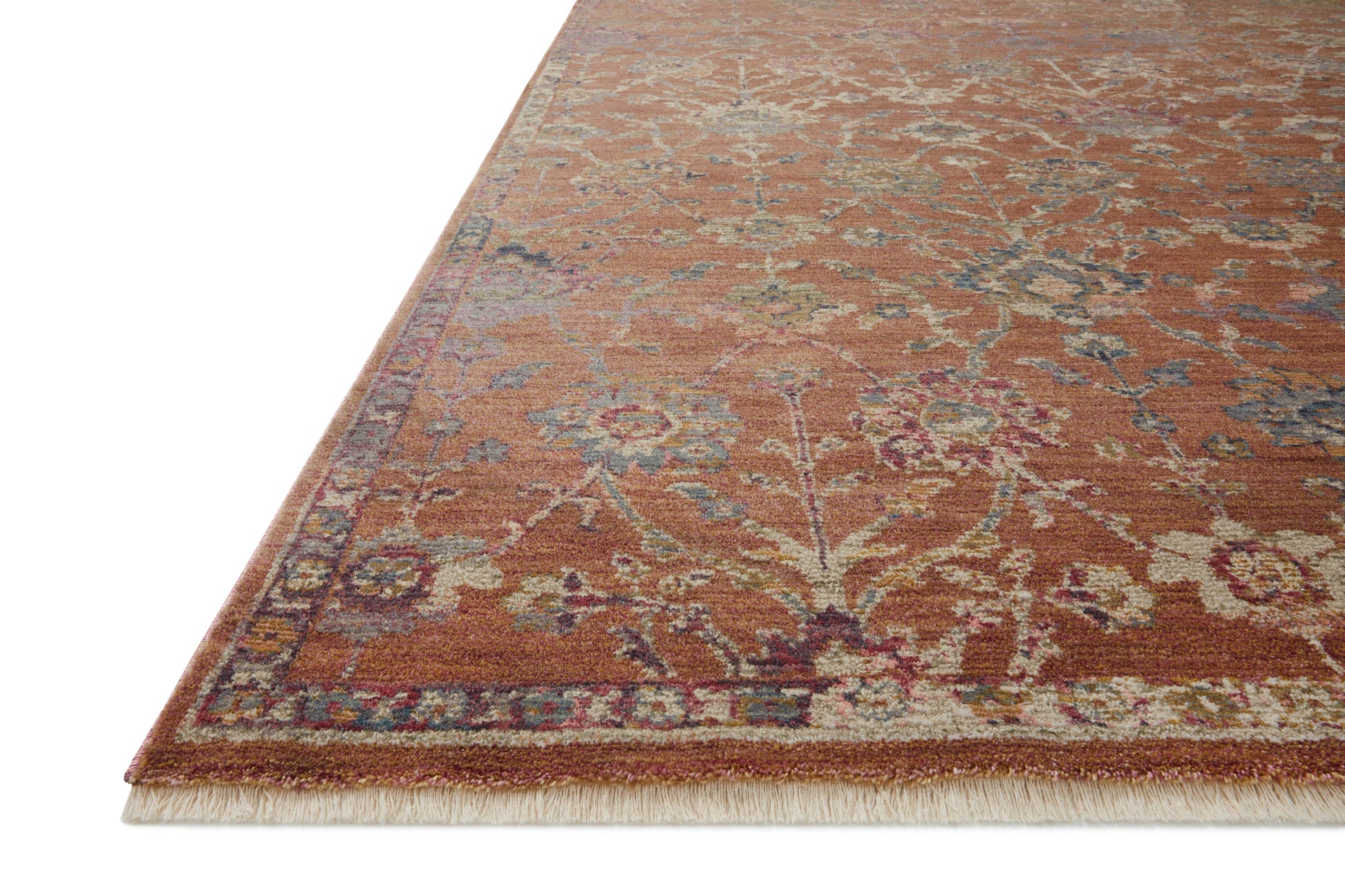 Loloi Giada GIA-05 Terracotta Multi Traditional Power Loomed Rug