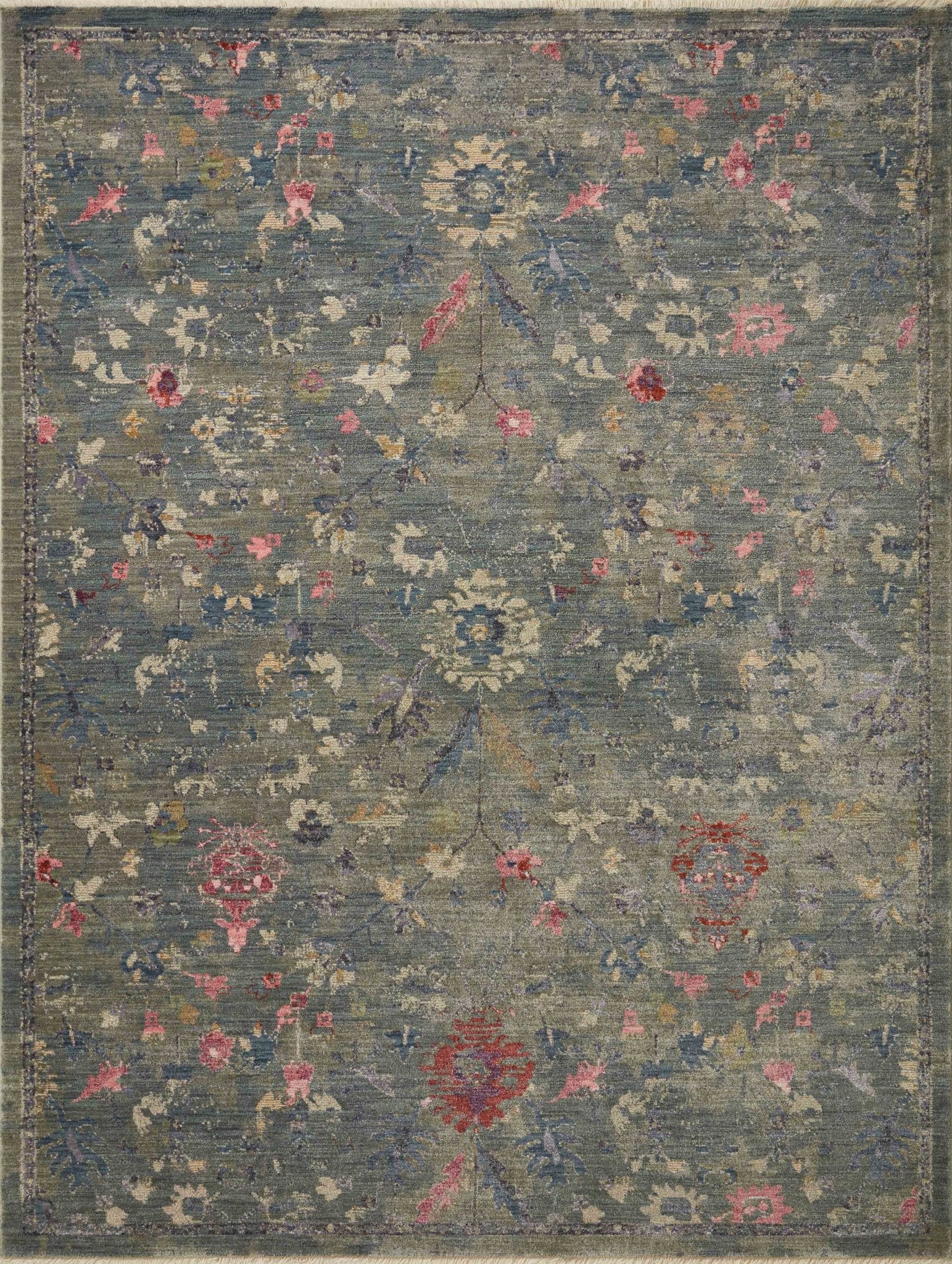 Loloi Giada GIA - 06 Lagoon Multi Traditional Power Loomed Rug - Rugs - Loloi - Atlanta Designer Rugs